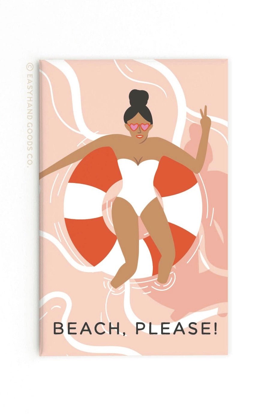 Beach Please Refrigerator Magnet - Foxy’s