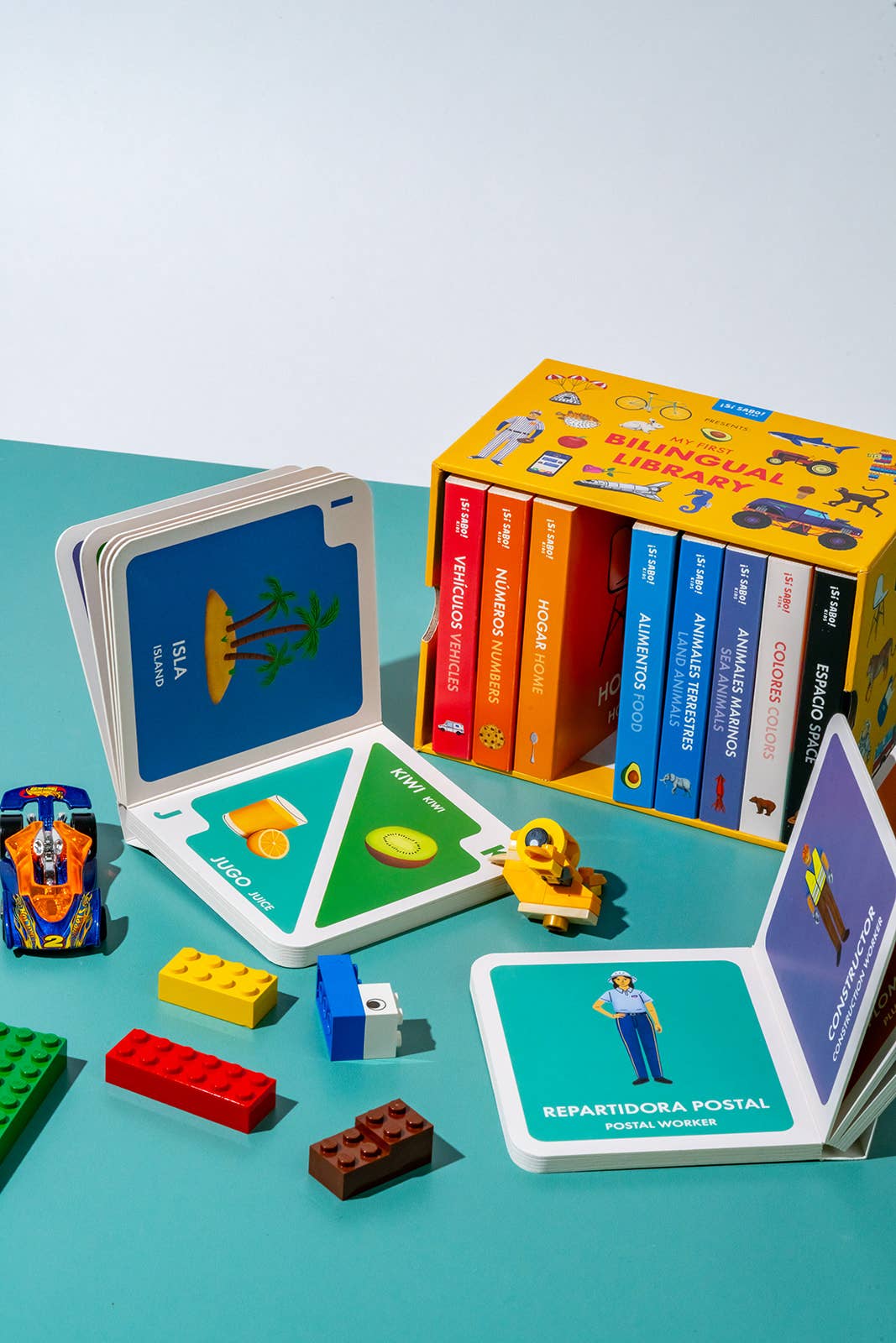 My First Bilingual Library: A Spanish - English Board Book Set - Foxy’s