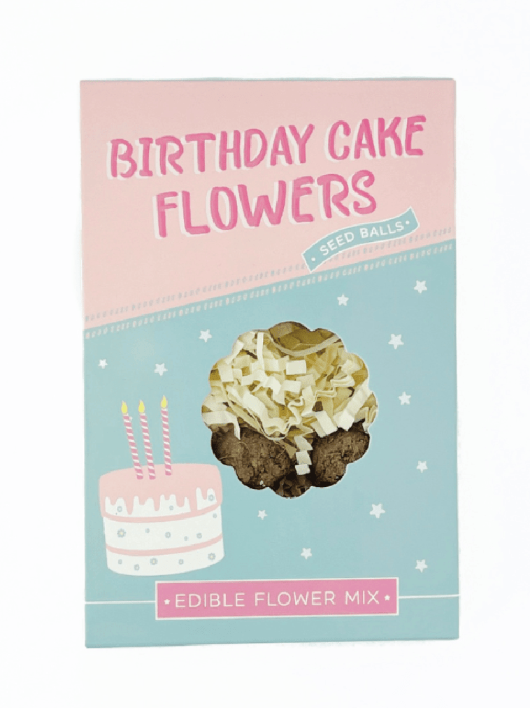 Birthday Cake Seed Ball Gift Box - Foxy’s