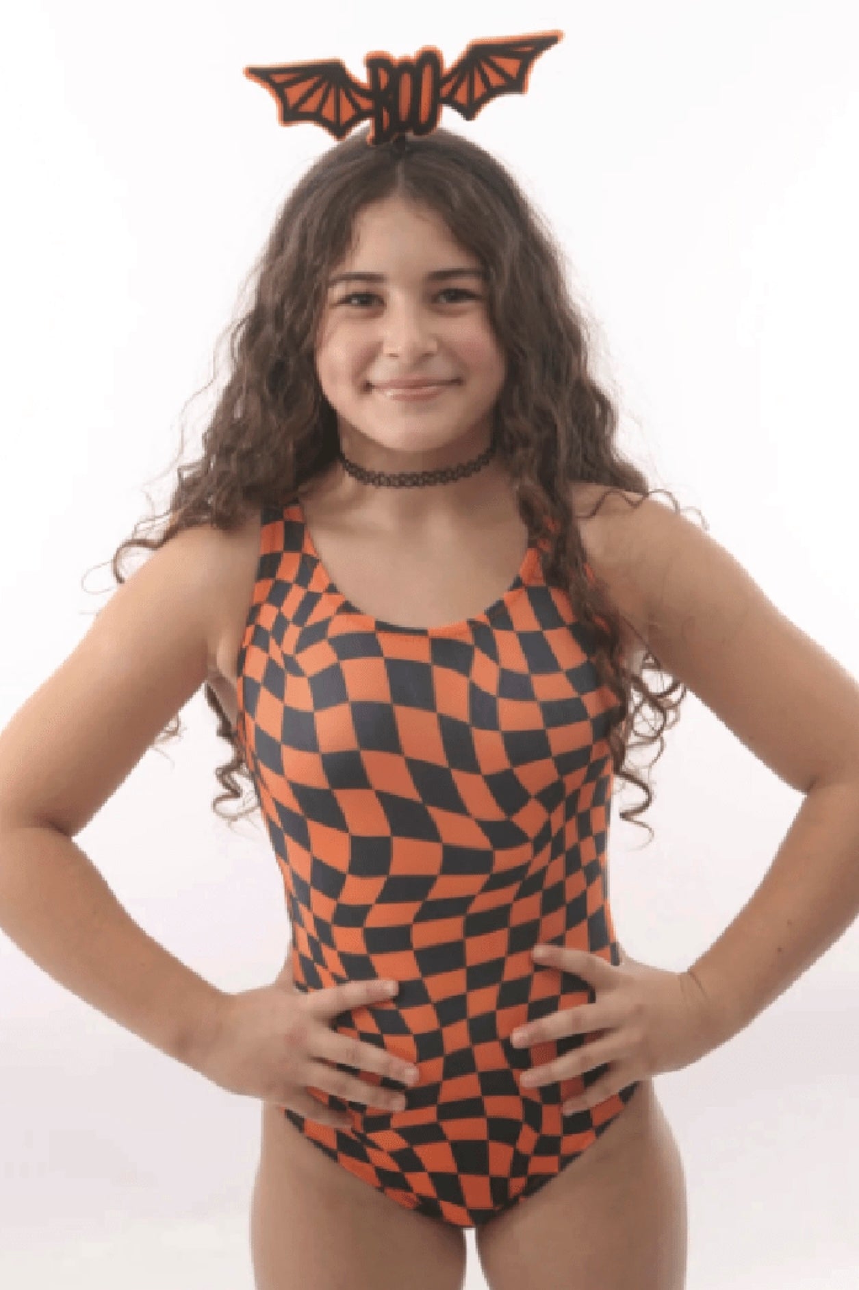 Carnival Funhouse Gymnastics Leotard - Foxy's T - Back Leo: Twirl into Fall Fun! - Foxy’s