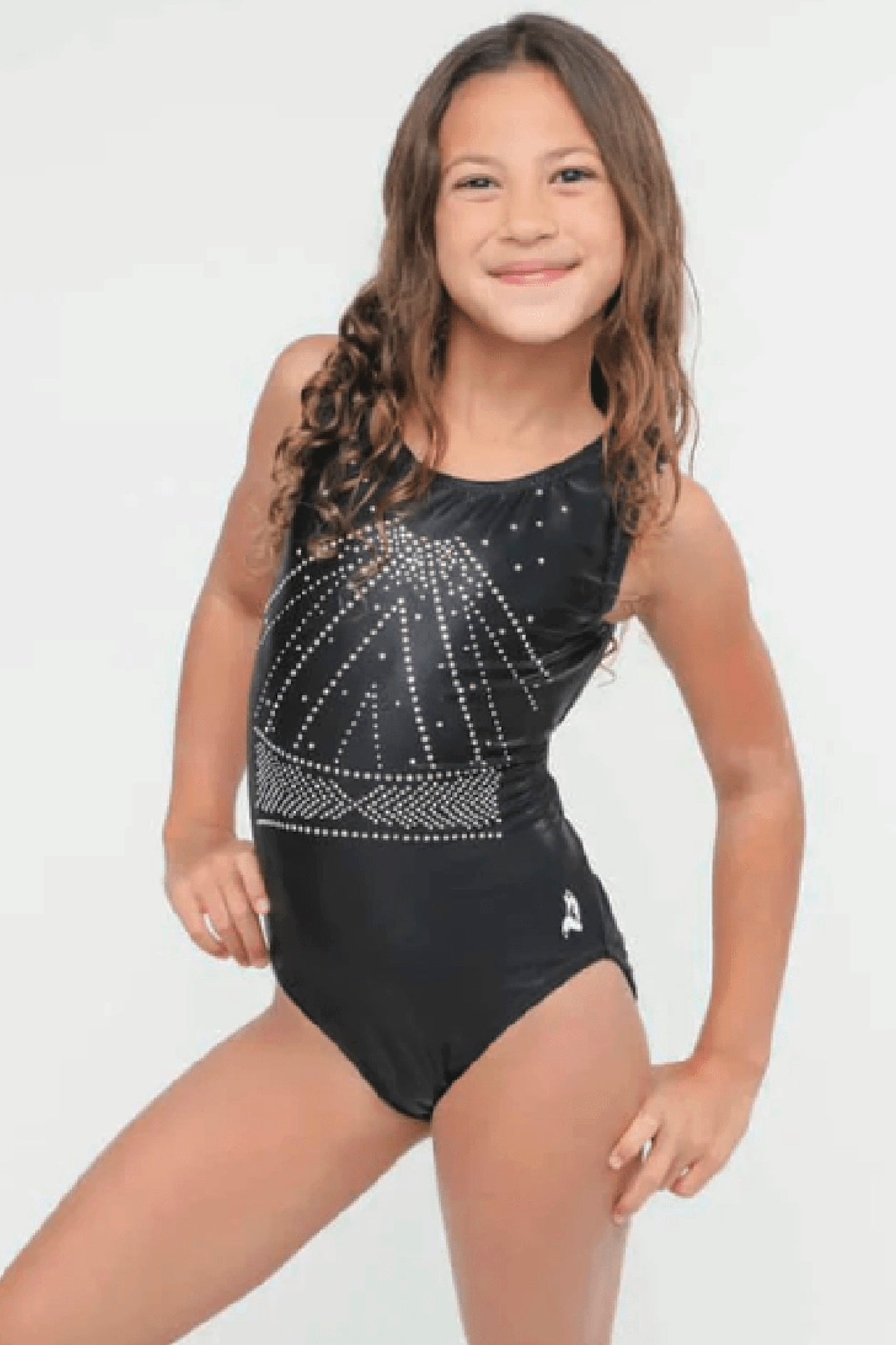 Black Mystique Bling Leotard - Gymnastics & Dance - Foxy's Leotards - Foxy’s