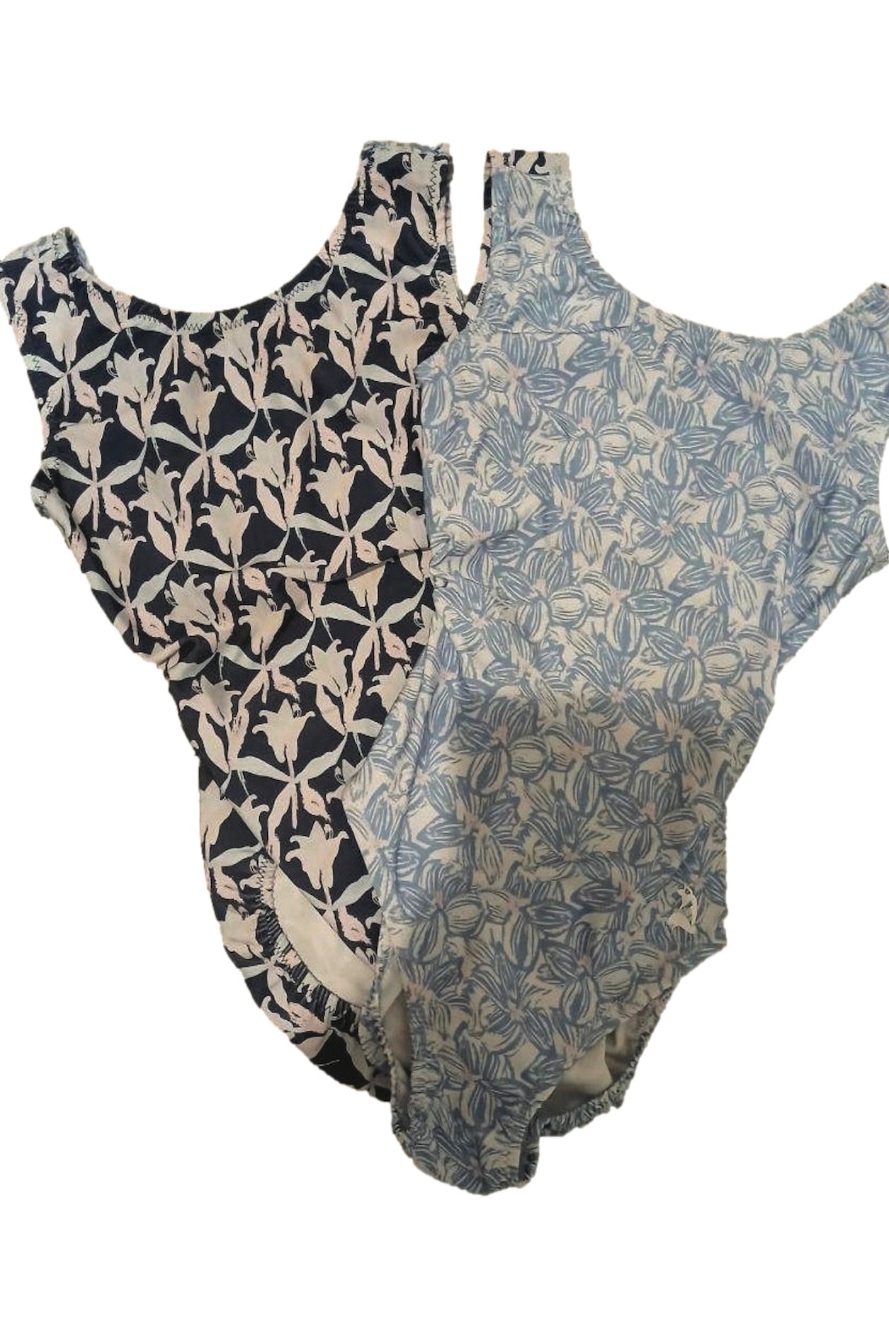 Bluebell Bloom Gymnastics Leotard - Soft Floral Prints, Comfortable Fit | Foxy's (Which Will You Choose?) - Foxy’s