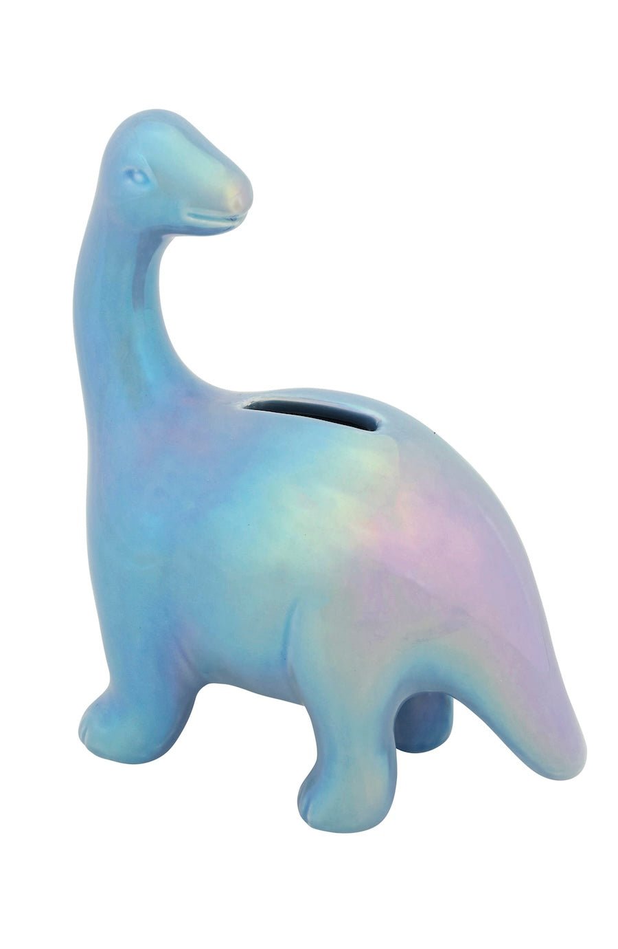 Blue Brontosaurus Bank | Dinosaur Ceramic Piggy Bank - Foxy’s