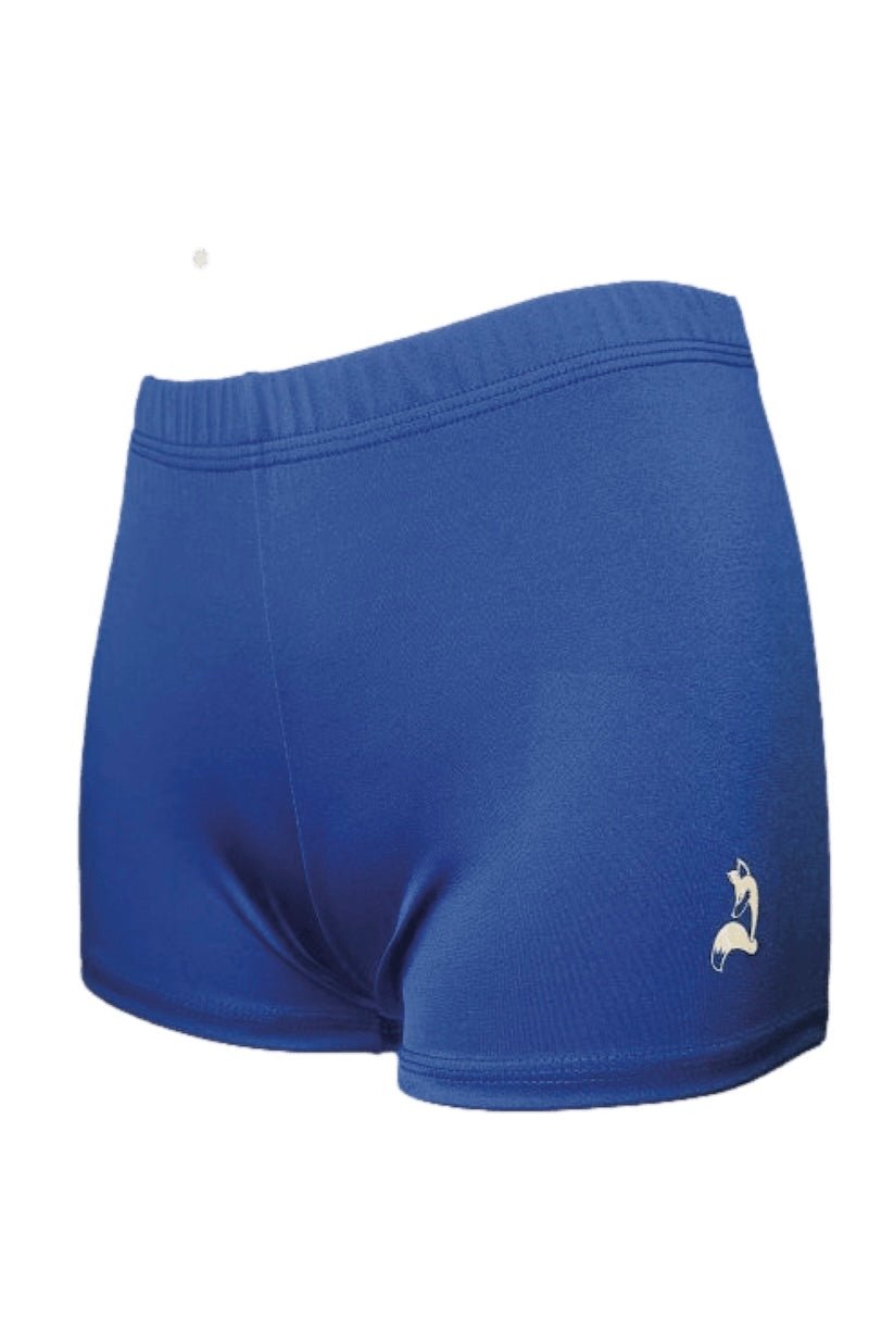 Blue Lycra Performance Shorts - Foxy’s
