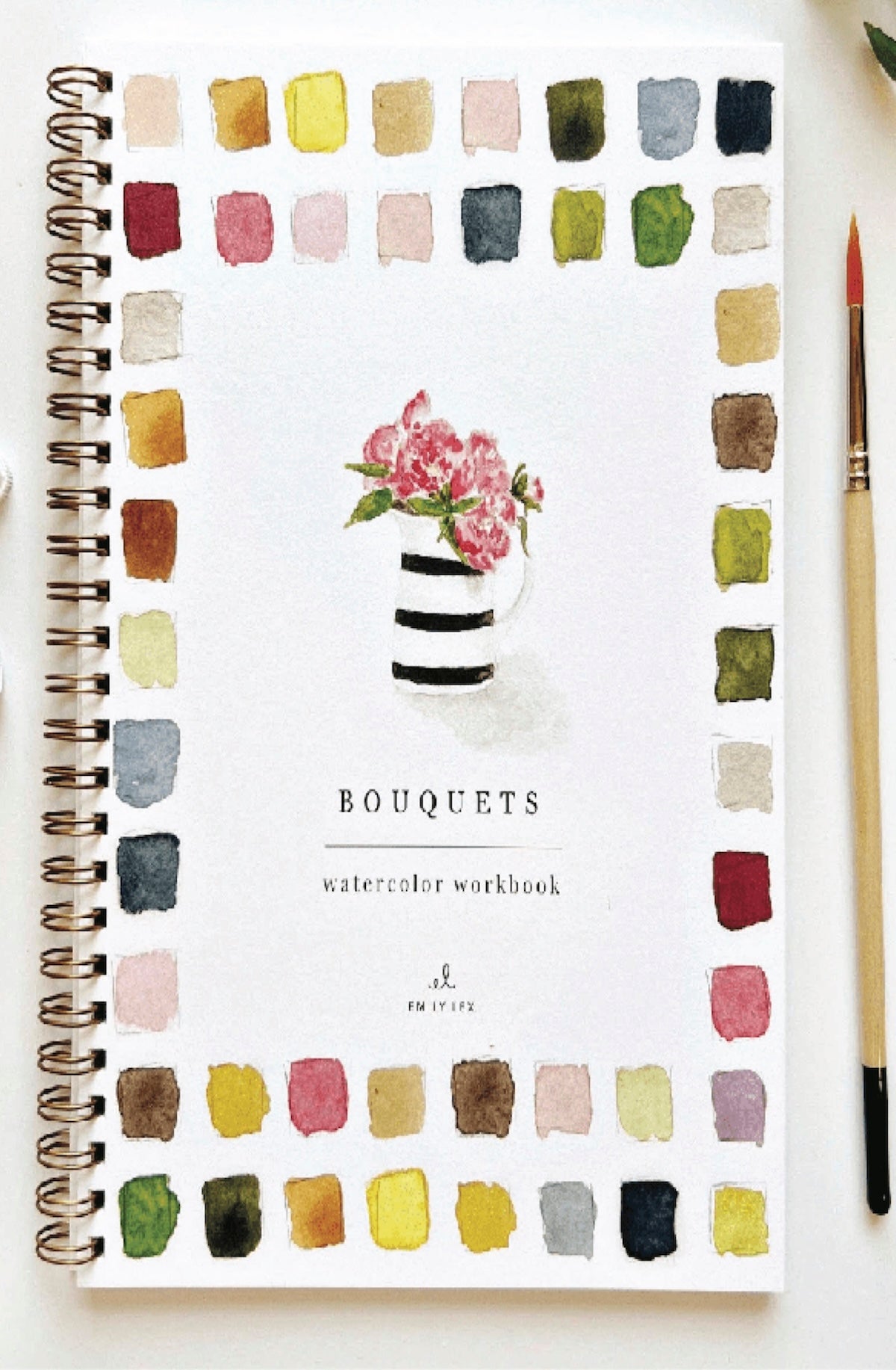 Bouquets Watercolor Workbook - Foxy’s