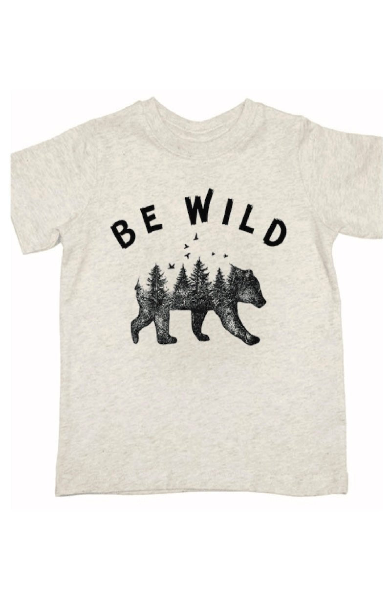 Boys Be Wild Tee - Fun & Comfy Kids T-Shirt - Foxy’s