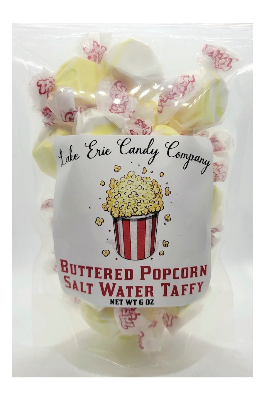 Buttered Popcorn Salt Water Taffy - Foxy’s