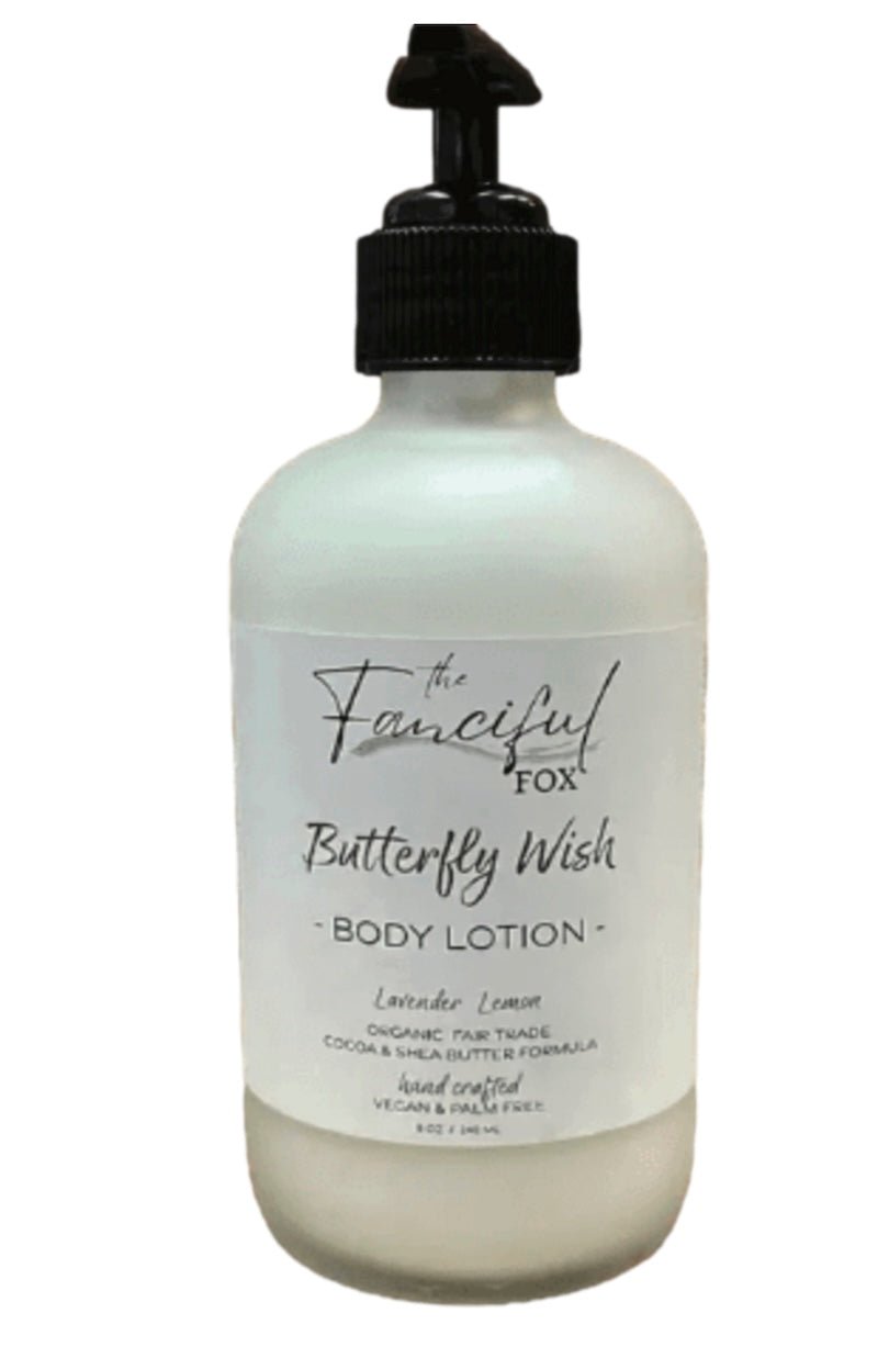 Butterfly Wish Body Lotion - Lavender & Lemon - Foxy's - For Soft, Radiant Skin! - Foxy’s