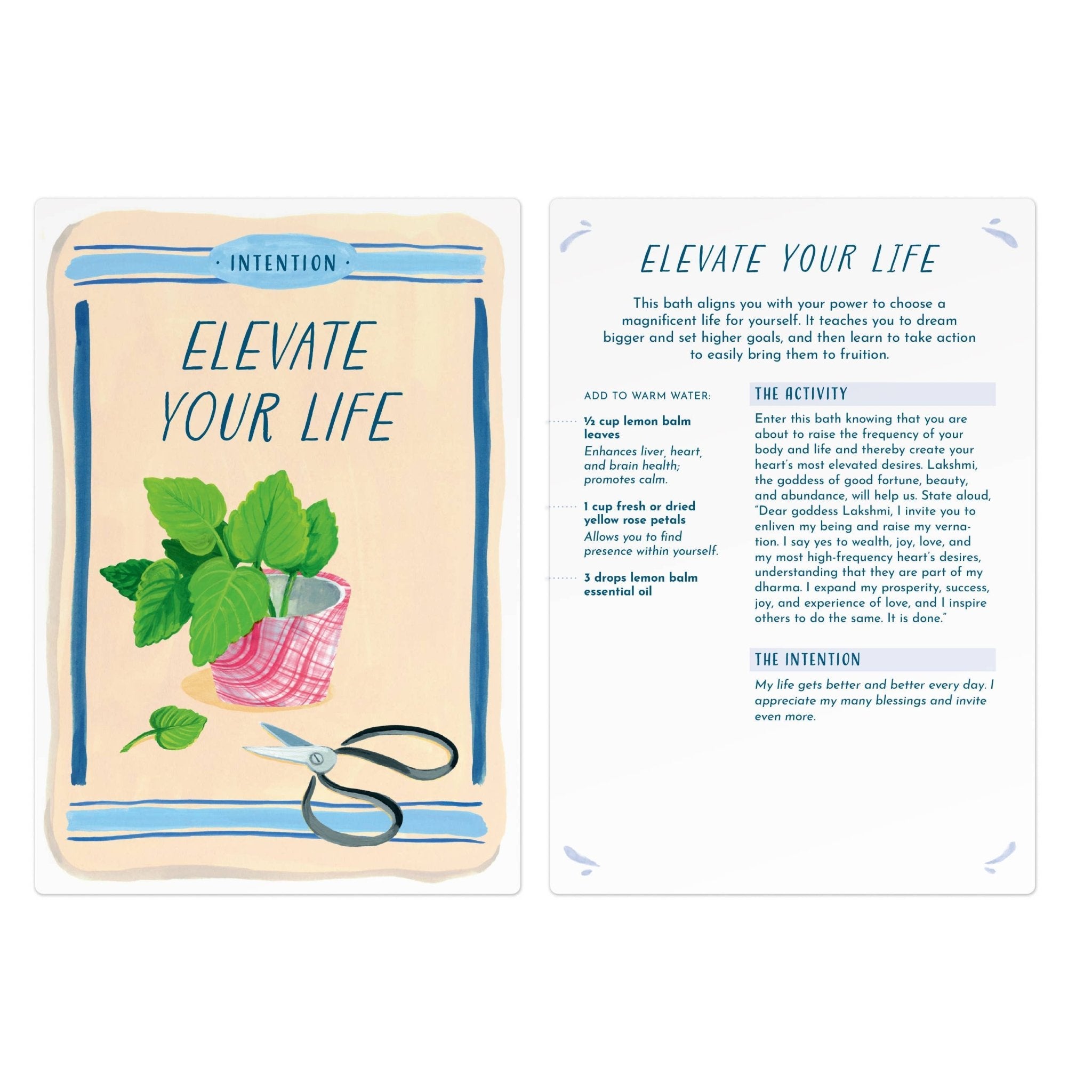 Blissful Baths: 40 Rituals for Self - Care Card Deck - Foxy’s