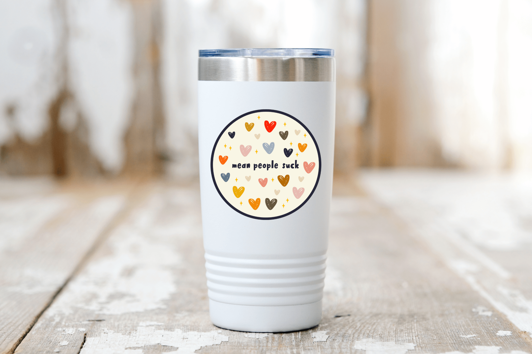 Mean People Suck Sticker - Foxy’s