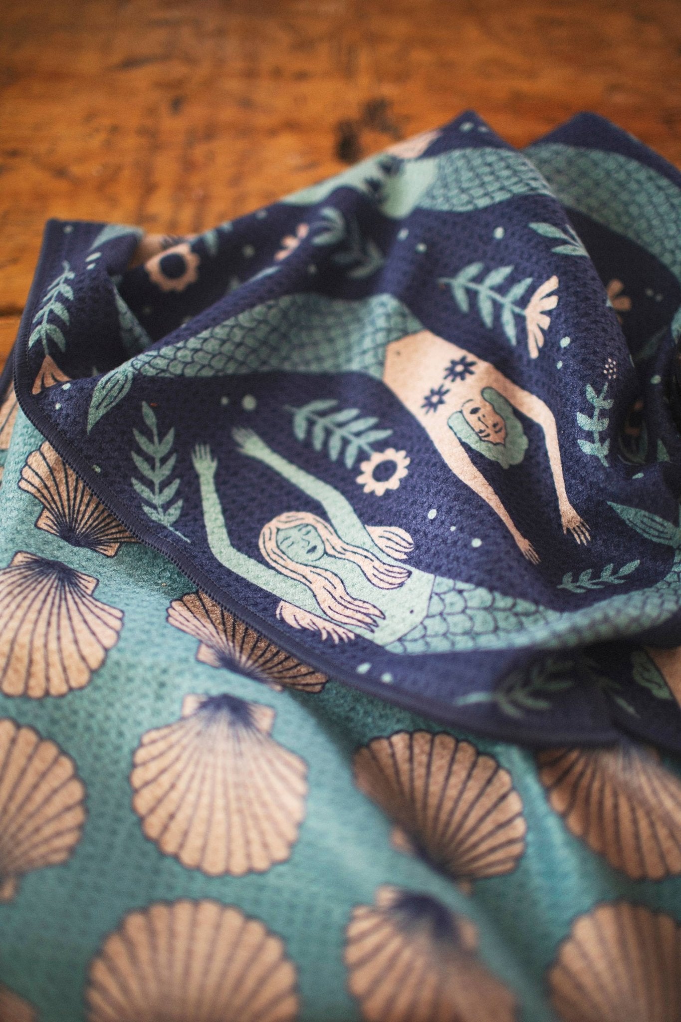 Kitchen Tea Towel Quick Dry | Mermaids - Foxy’s
