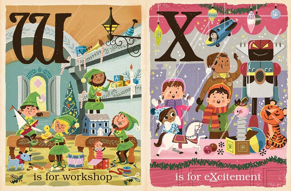 S is for Santa: A Christmas Alphabet - Foxy’s