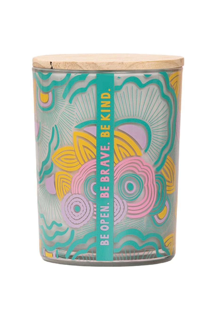 Elizabeth Olwen Abstract Botanical Flame Candle - Foxy’s