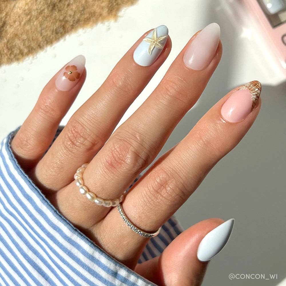 Sea Star Press-On Nails - Foxy’s