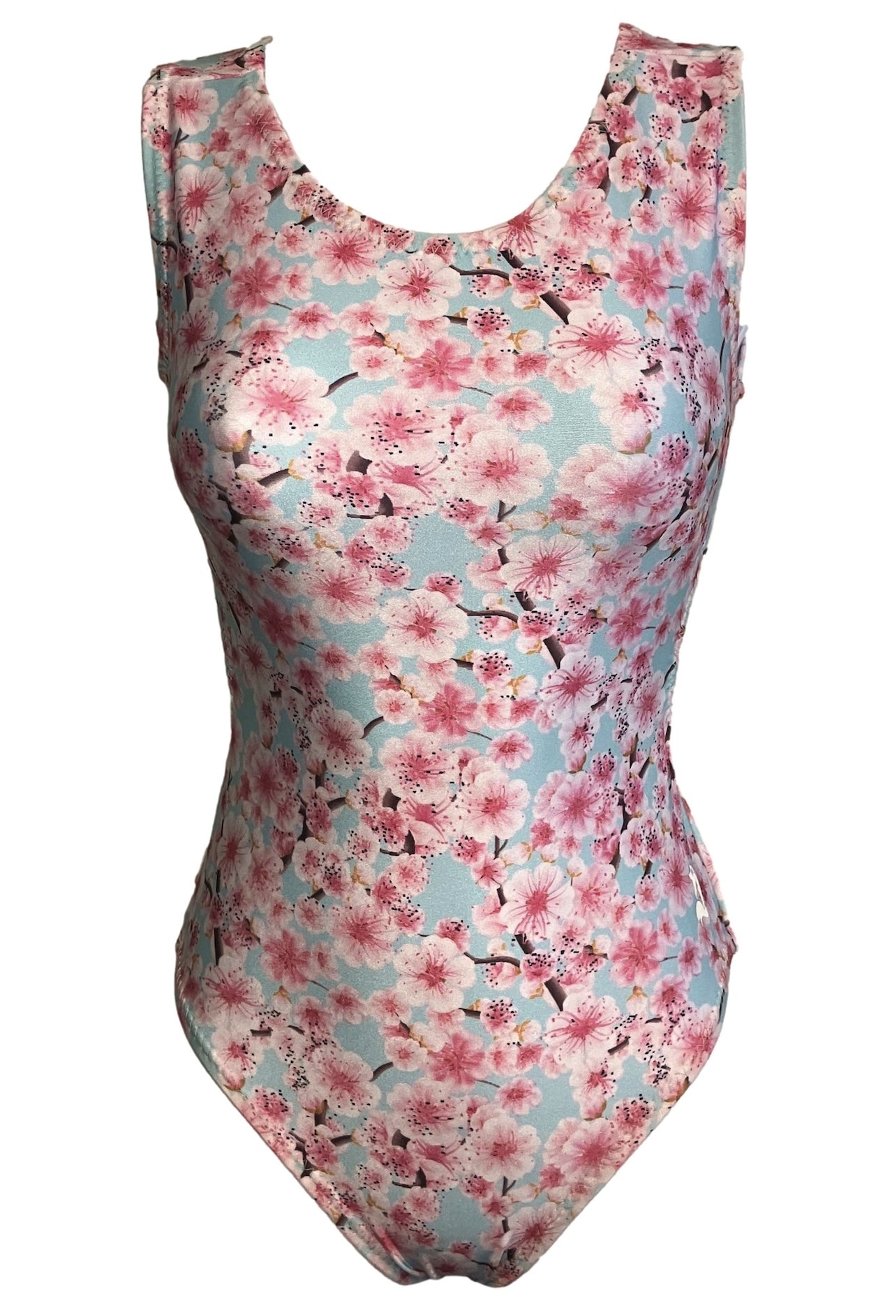 Cherry Blossom Leotard for Girls Gymnastics & Dance | Foxy's Leos - Foxy’s