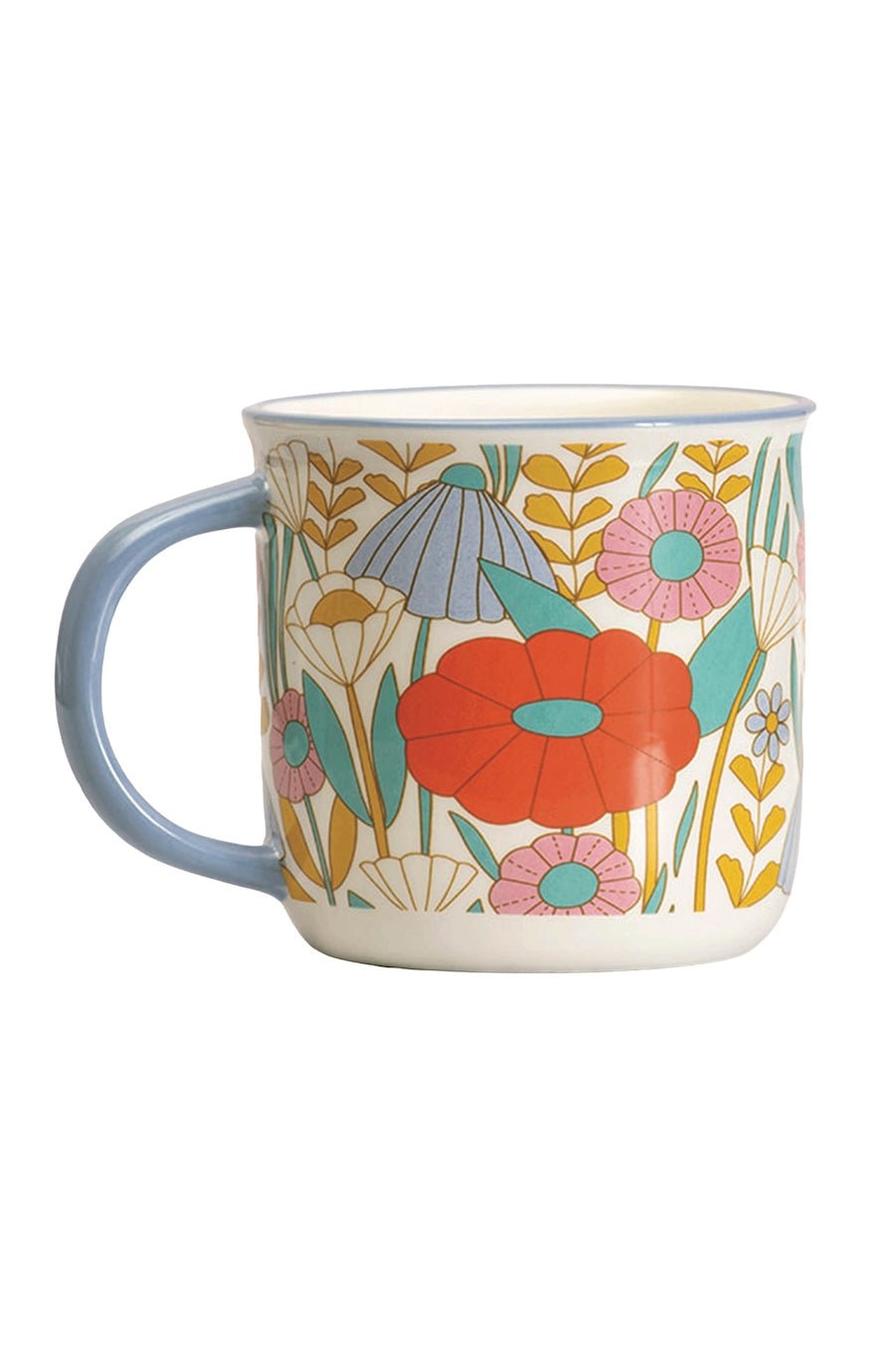 Elizabeth Olwen Botanical Ceramic Coffee Mug - Foxy’s