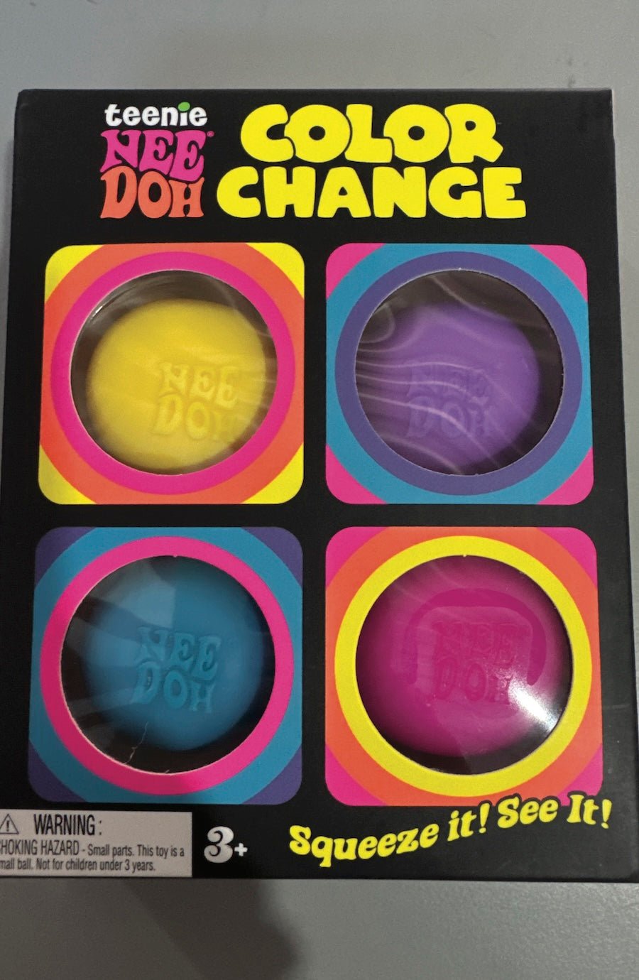 Teenie Nee Doh Color Changing - Foxy’s