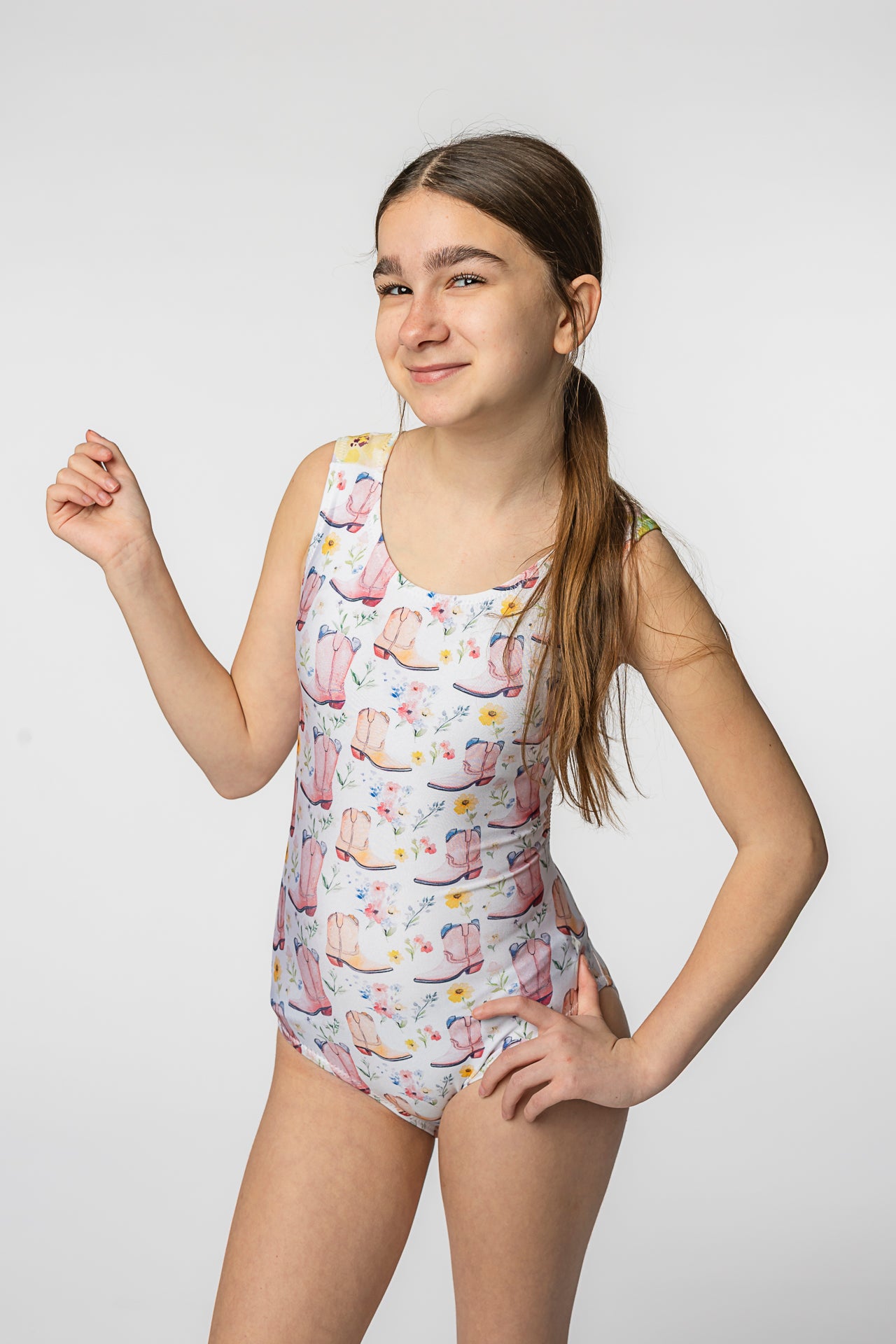 Cowgirly Leotard for Girls (Choose Your Style) - Foxy’s