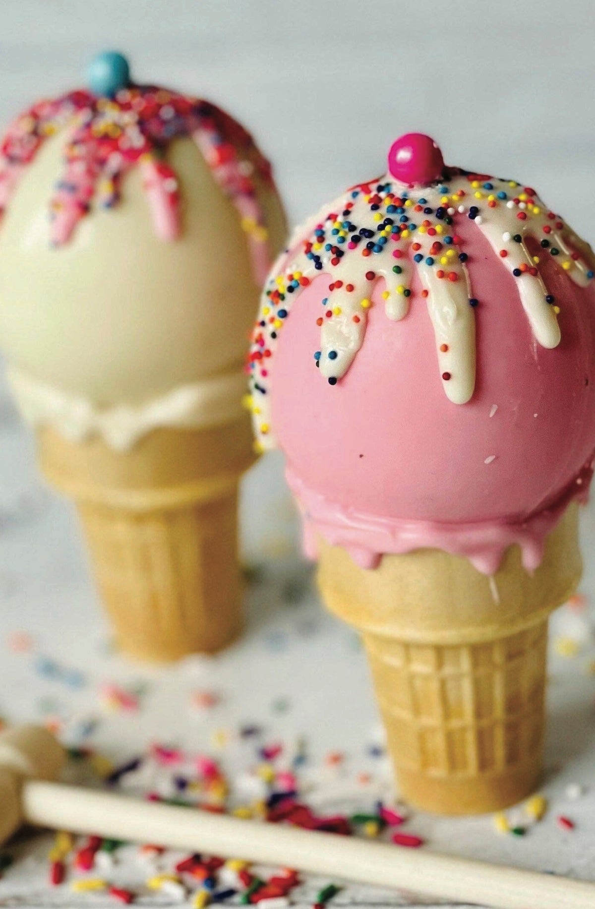 Chocolate Breakable Ice Cream Cones - Foxy’s