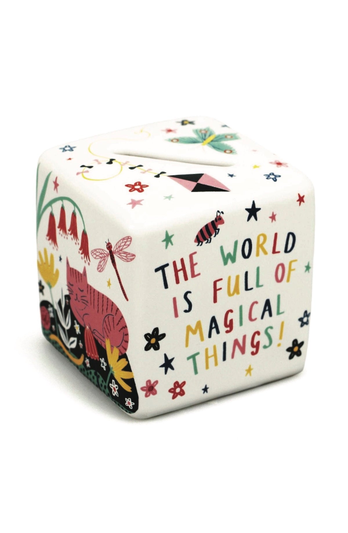 Money Box Magical Positive Uplifting Message - Foxy’s