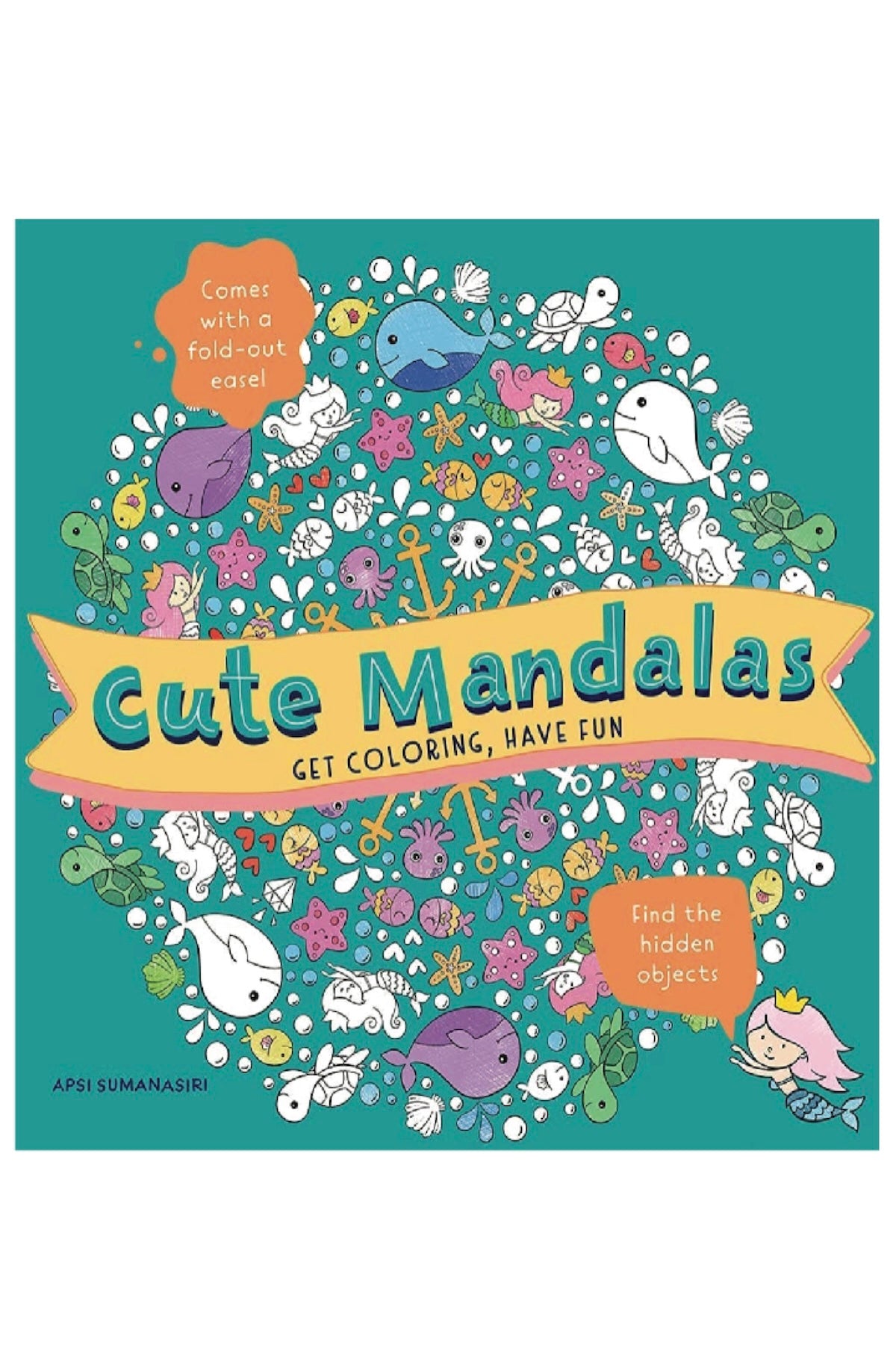 Cute Mandalas Coloring Book - Foxy’s