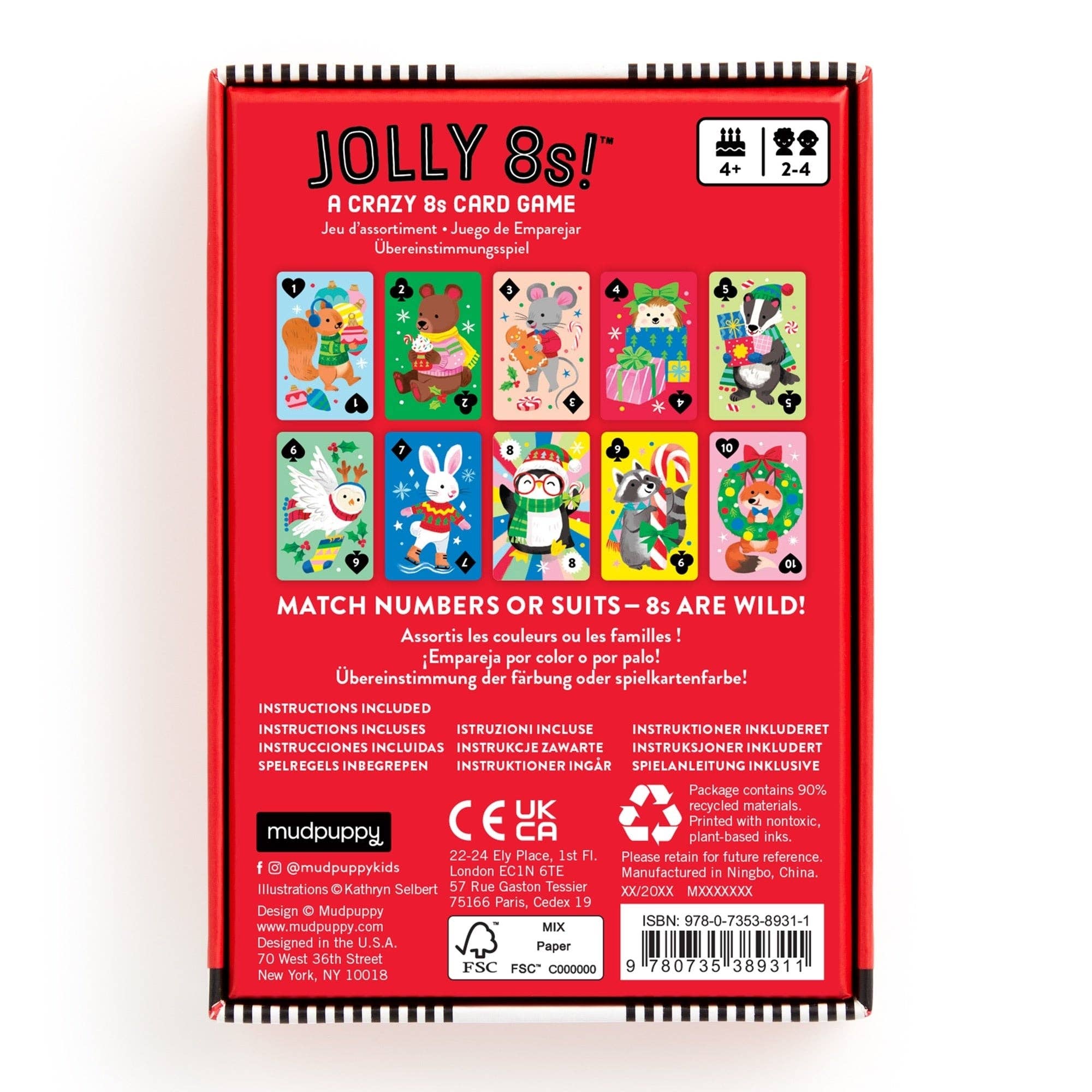 Jolly 8s! Card Game - Foxy’s