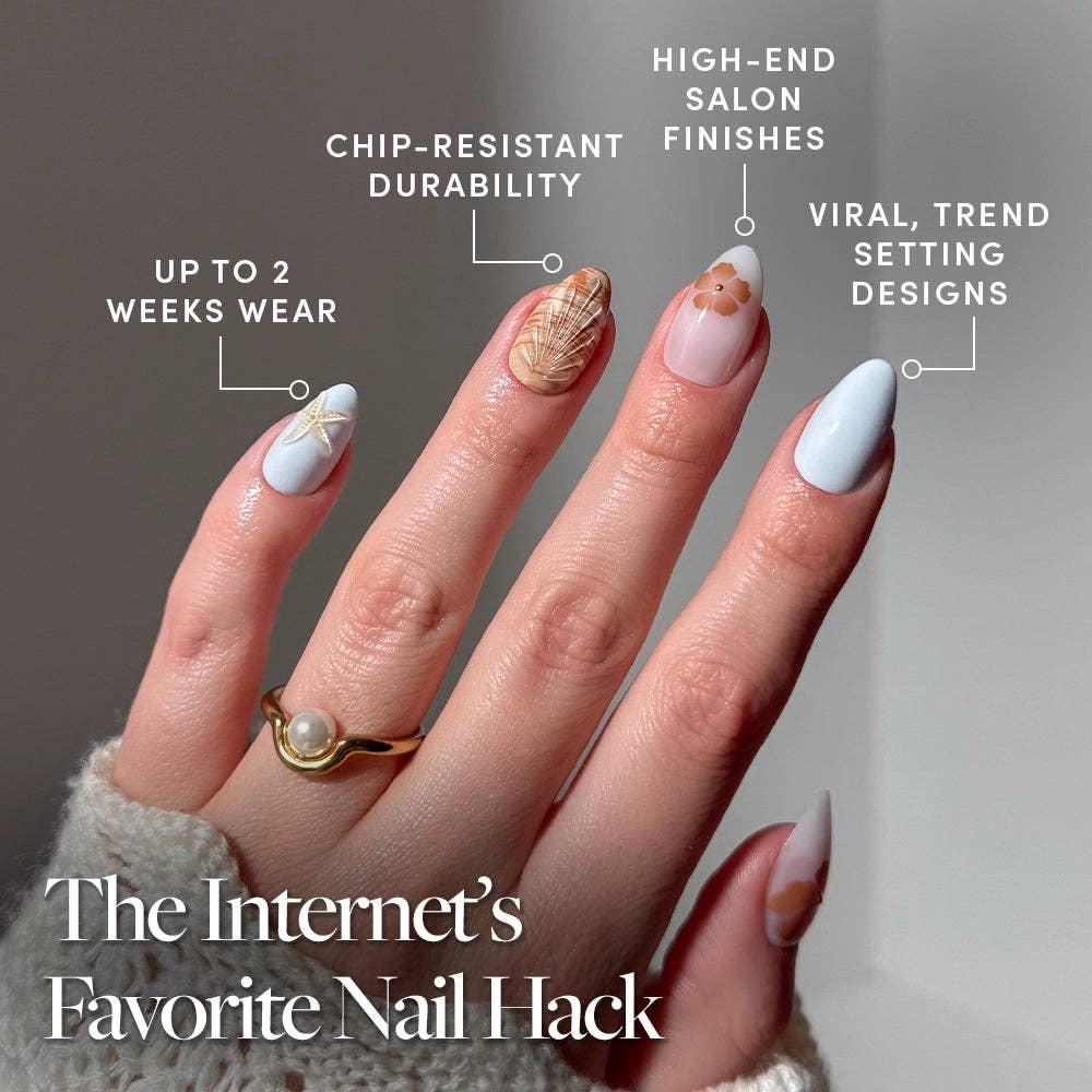 Sea Star Press-On Nails - Foxy’s
