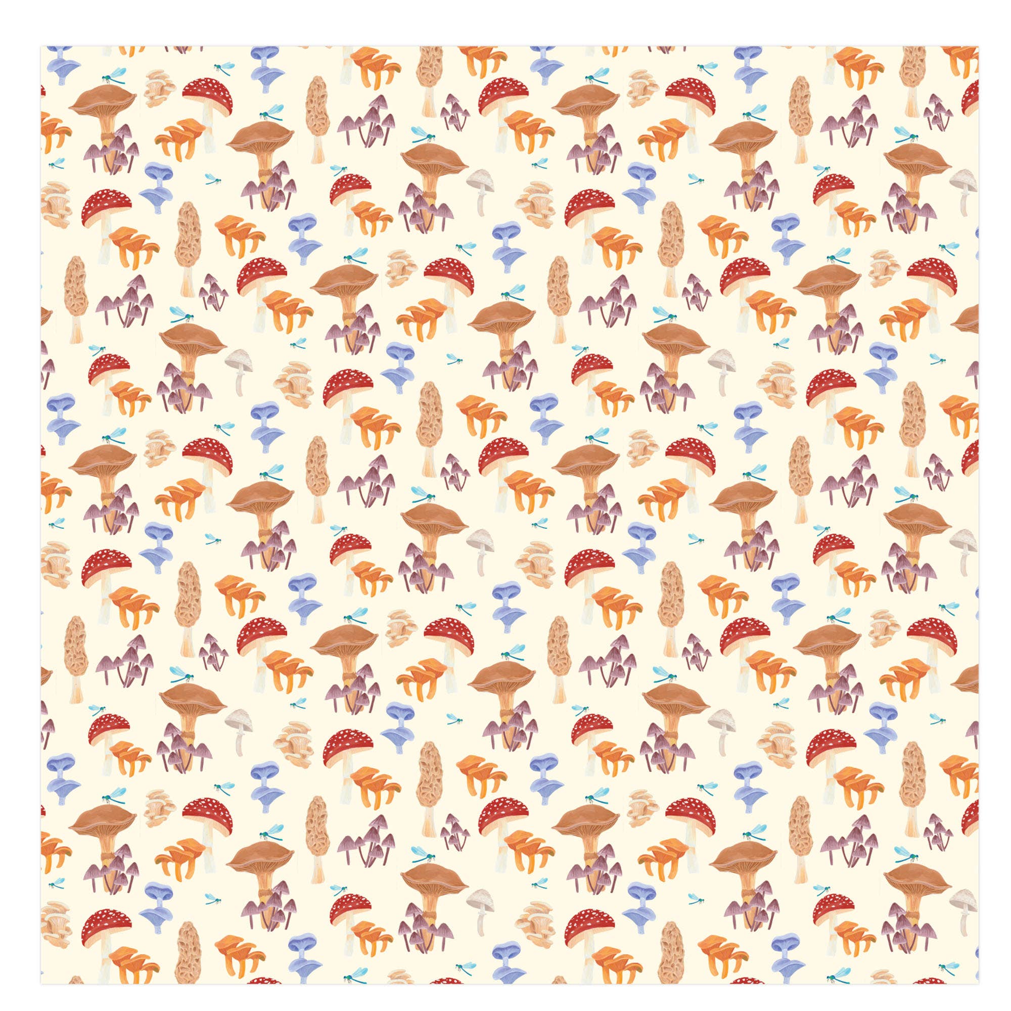 Mushrooms Baby Swaddle - Foxy’s