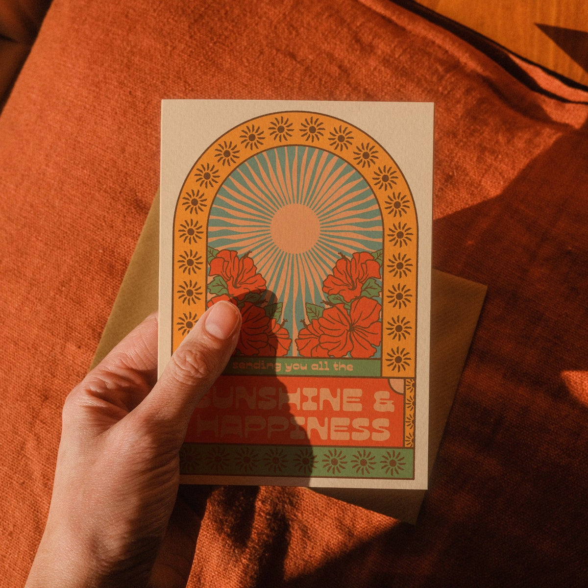 Sunshine & Happiness Greeting Card - Foxy’s