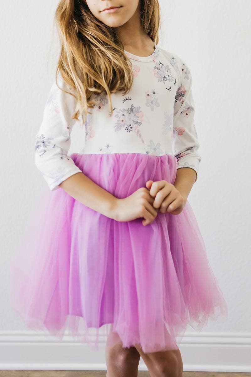 Lilac Unicorn Dream Tutu Dress - Foxy’s