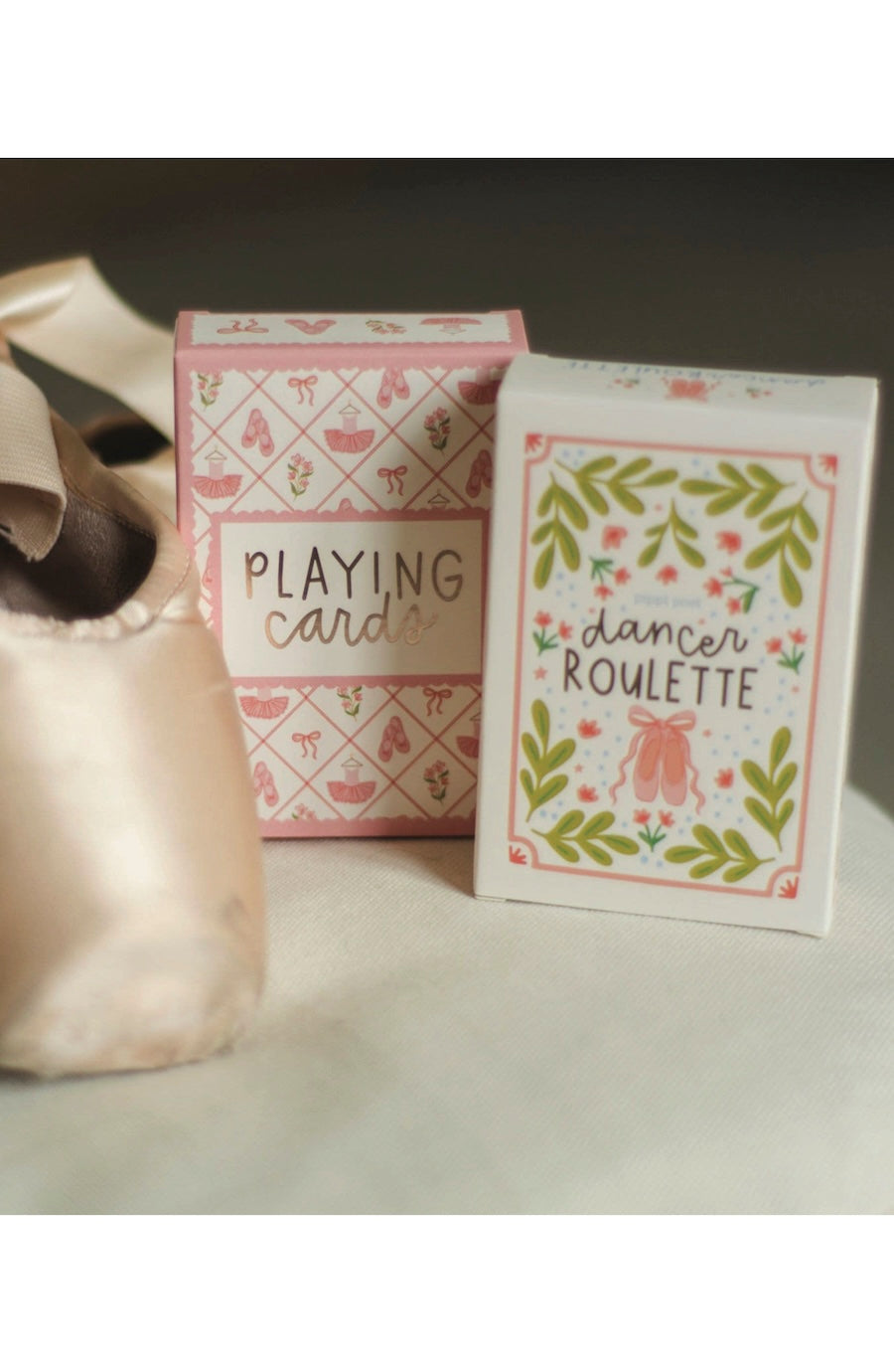 playing cards for dancers called dancer roulette