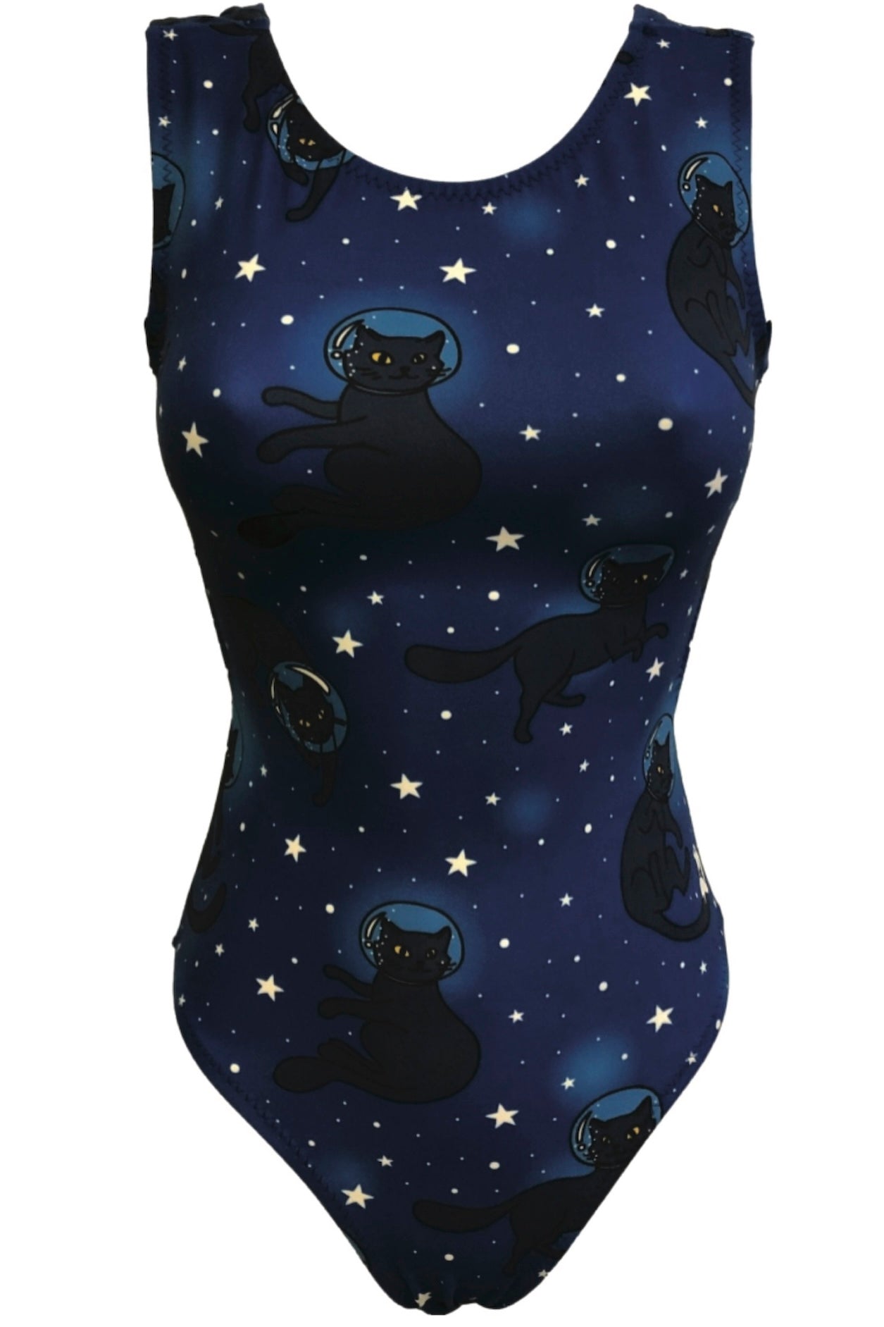 Ultra Soft Space Kitty Leotard - Gymnastics & Dance Leotard for Girls - Foxy’s