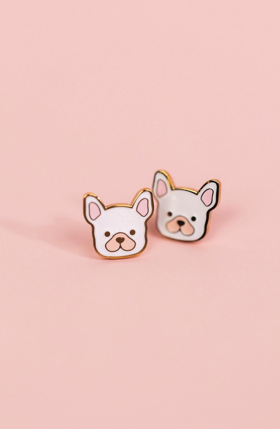 White Dog Earrings - Foxy’s