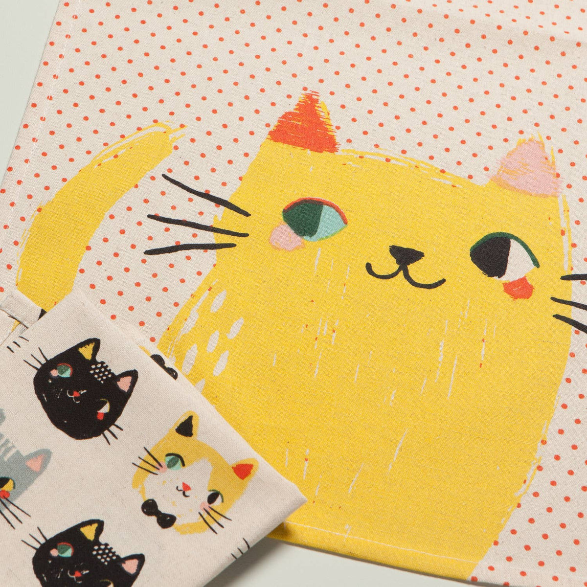Meow Meow Cats Kitchen Towel Set of 2 - Foxy’s