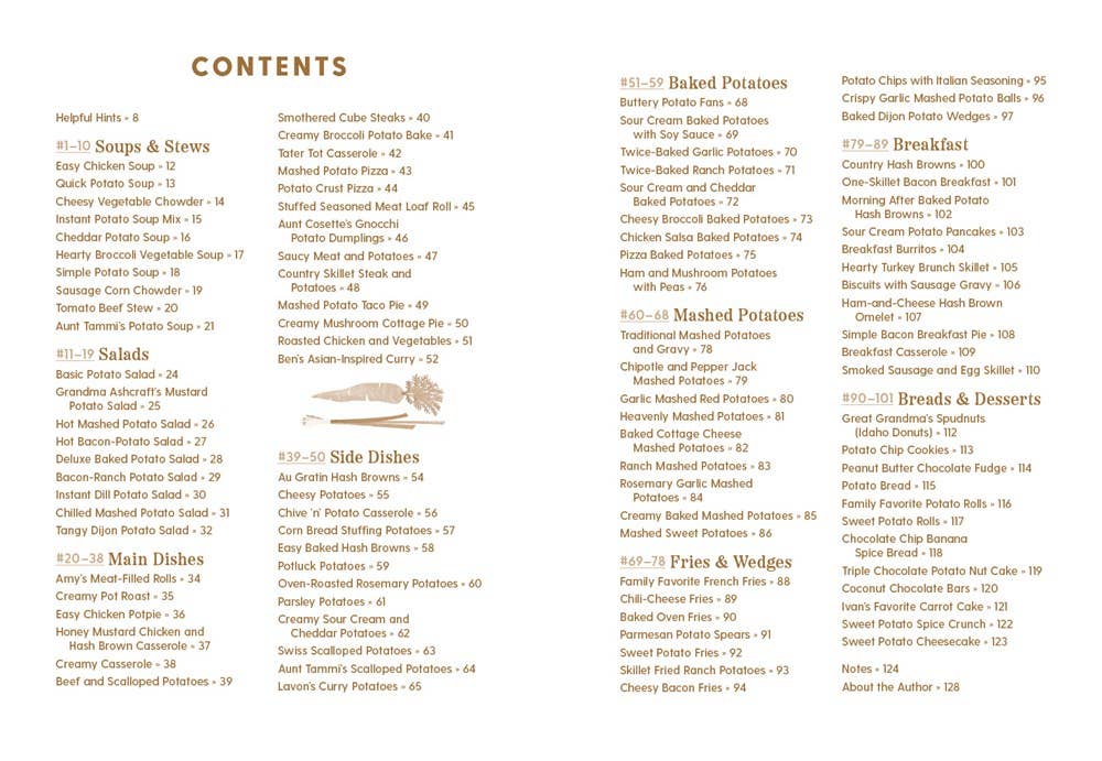 101 Things to Do With a Potato: Fun Potato Recipes Cookbook - Foxy’s