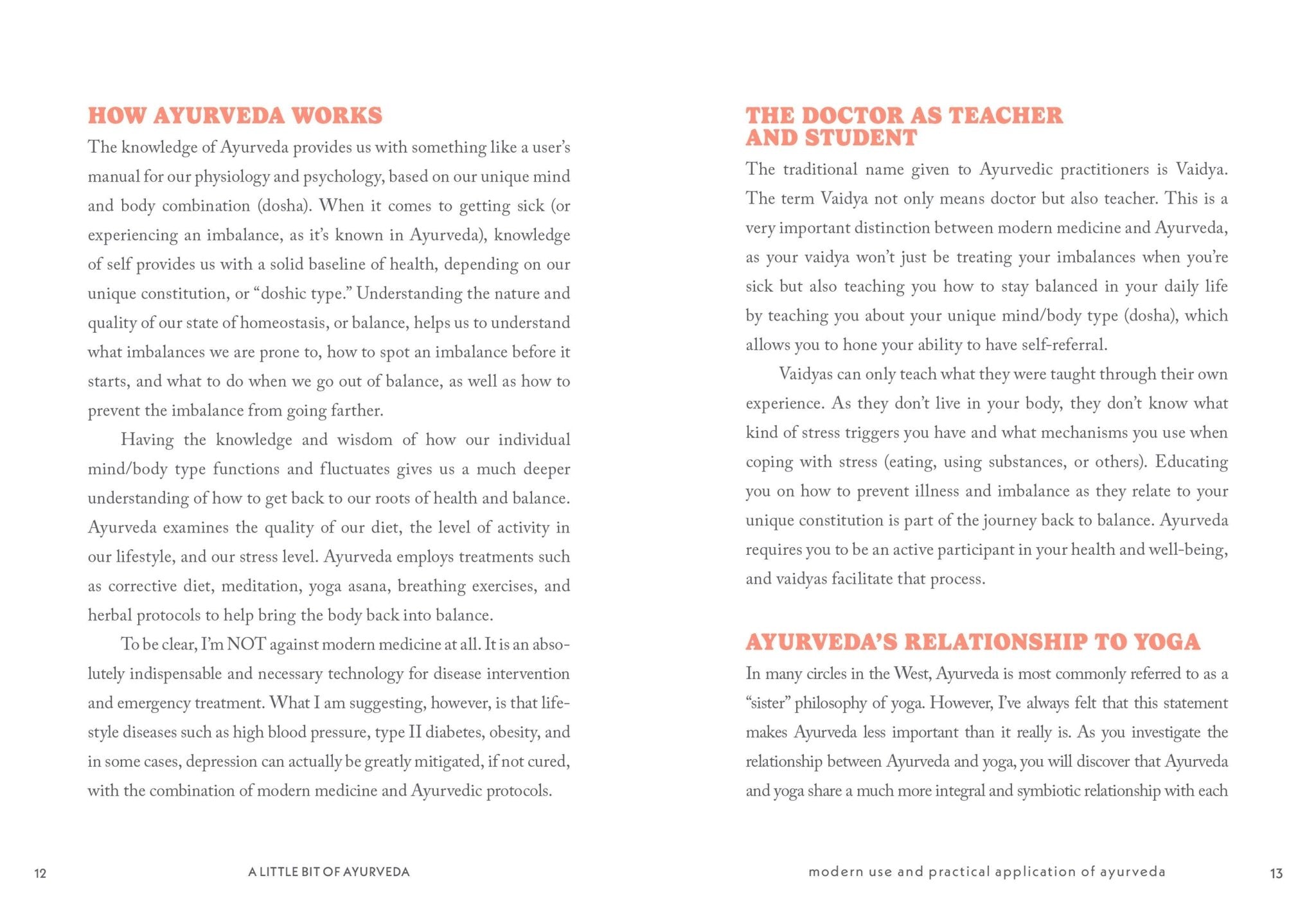 A Little Bit of Ayurveda: An Introduction Book - Foxy’s