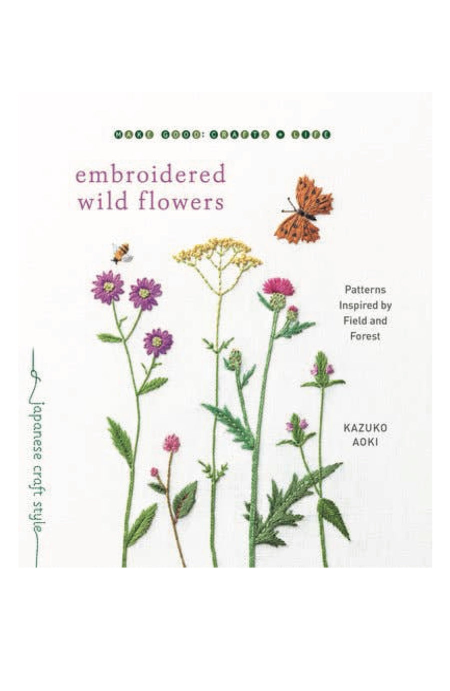 Embroidered Wld Flowers Hand Sewing Kit