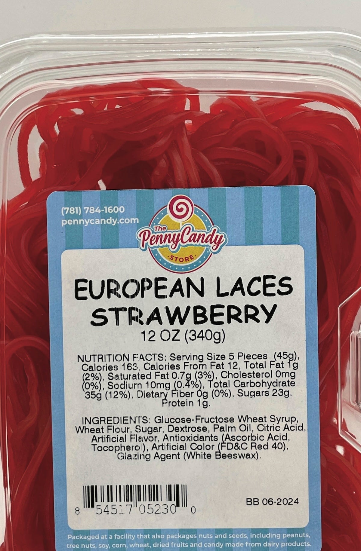 Tub of European Licorice Laces - Foxy’s