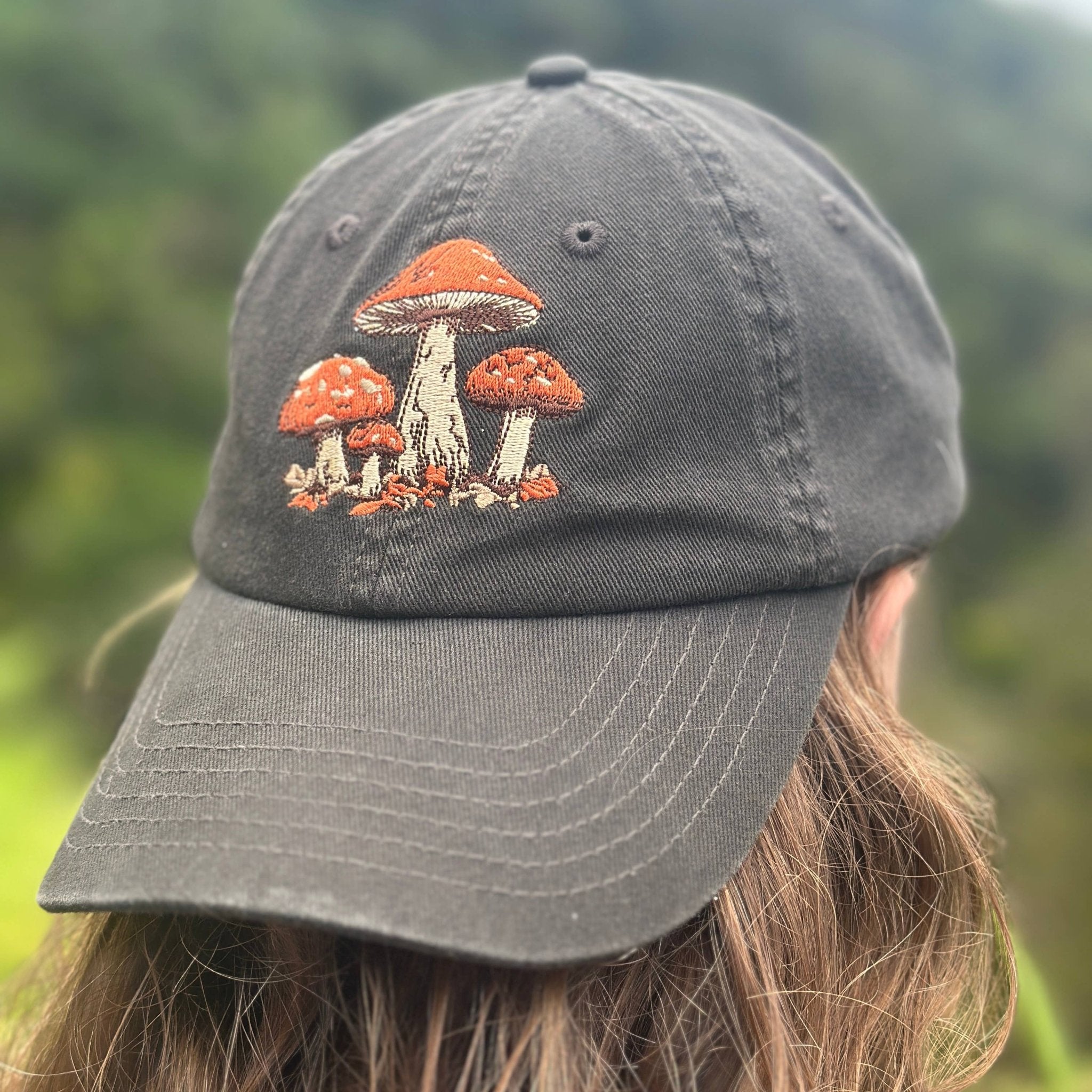 Grey Mushroom Cap - Foxy’s