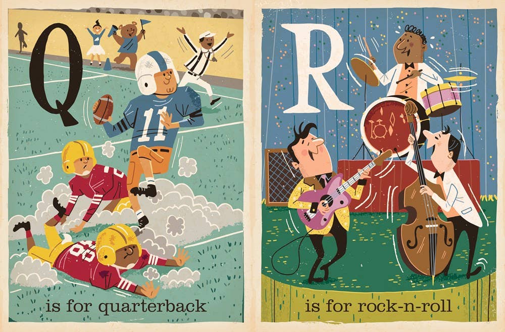 A is for Atom: Mid - Century Modern Alphabet Book for Children | Educational & Nostalgic! - Foxy’s