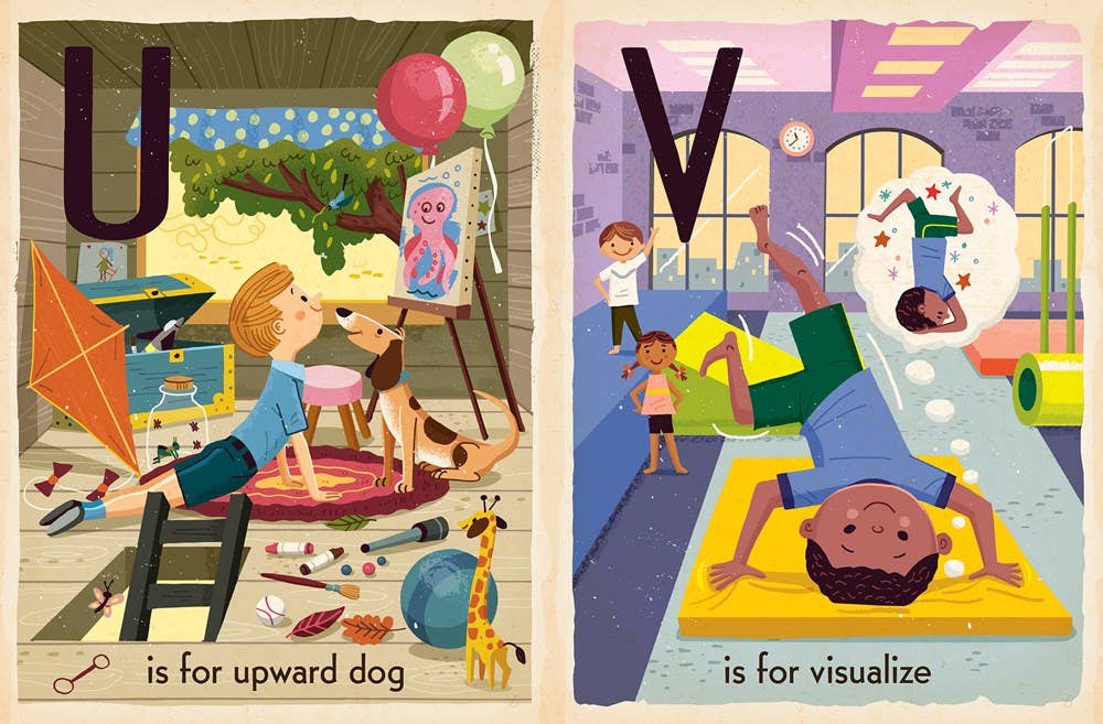 Y is for Yoga! Fun Alphabet Book for Little Yogis - Foxy's Leotards - Foxy’s