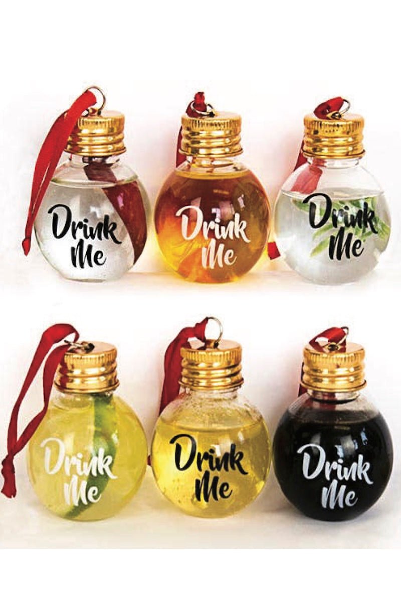 Festive Drinkballs - Christmas Ornaments - Foxy’s