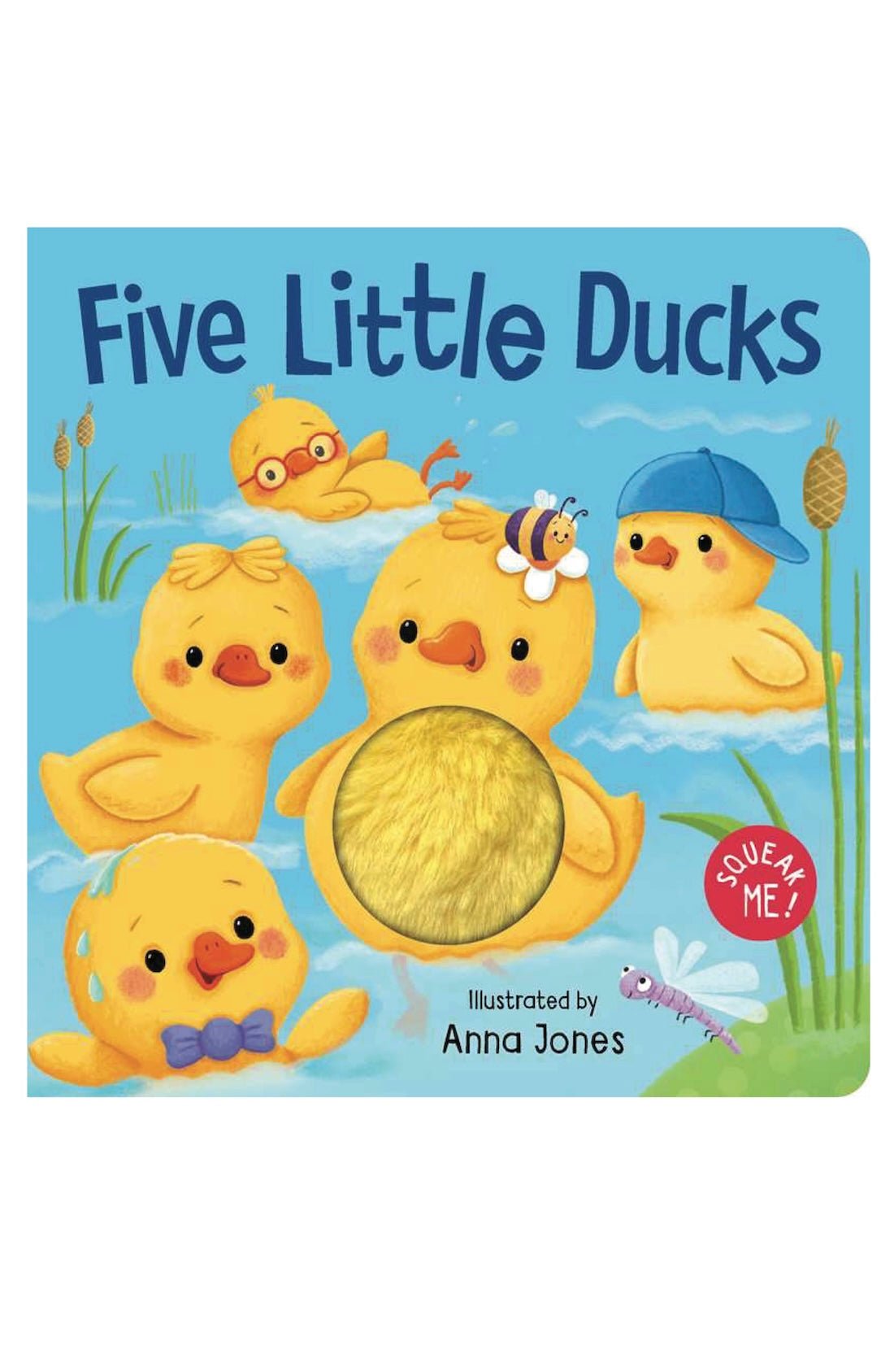 Interactive Squeaky Board Book: Five Little Ducks Counting Adventure for Toddlers! 🦆 - Foxy’s