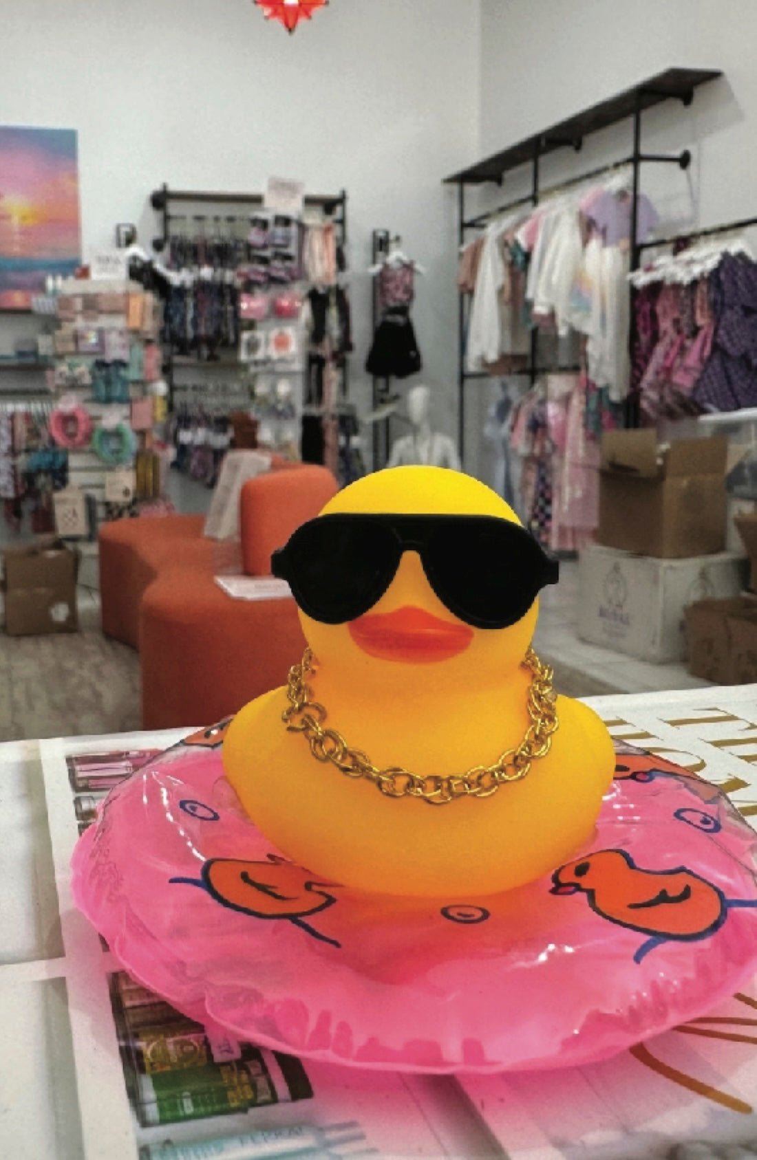 Floaty McFly Rubber Ducky - Foxy’s