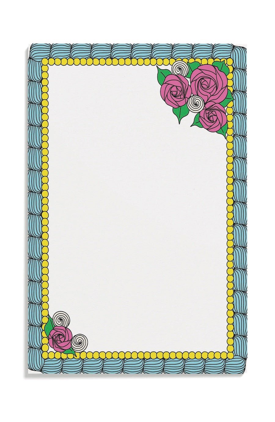 Icing On The Cake Notepad | Floral Stationary - Foxy’s