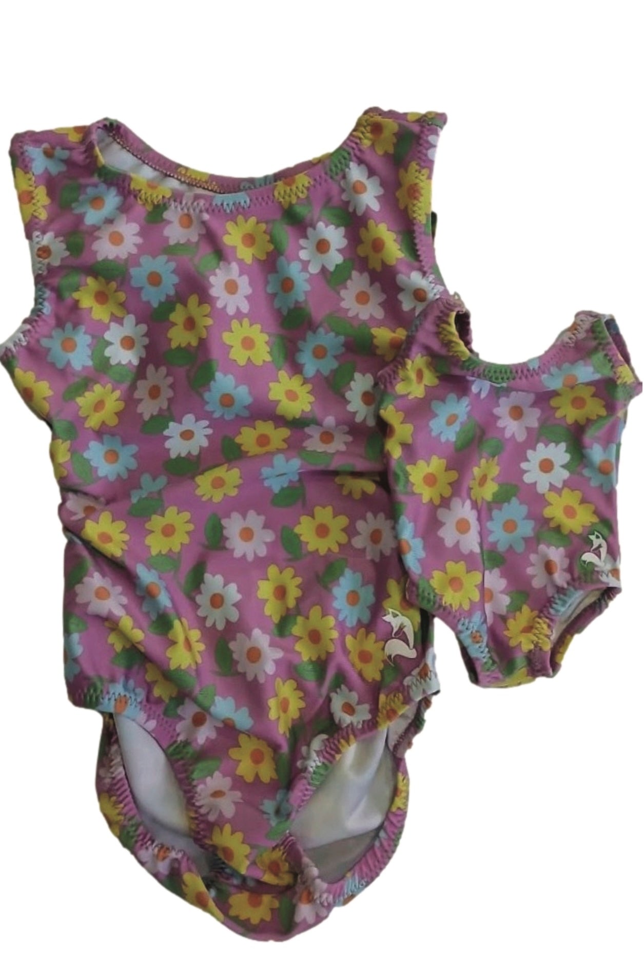 Pretty Flowers Tumble Tot Matching Doll Leo Set - Foxy’s