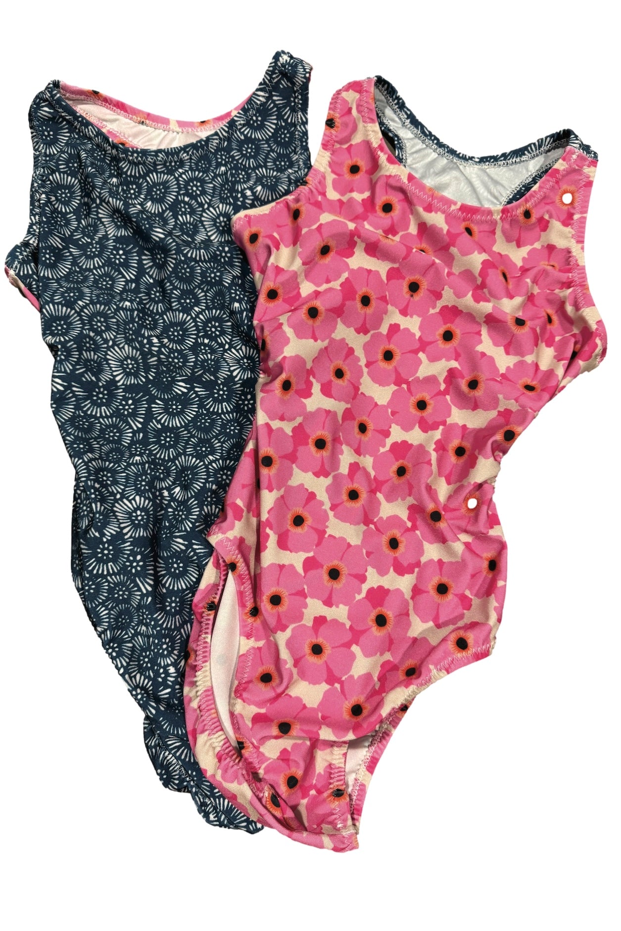 Poppys & Dandelions Gymnastics Leotard | Foxy's T - Back Leotard | Choose Your Style - Foxy’s