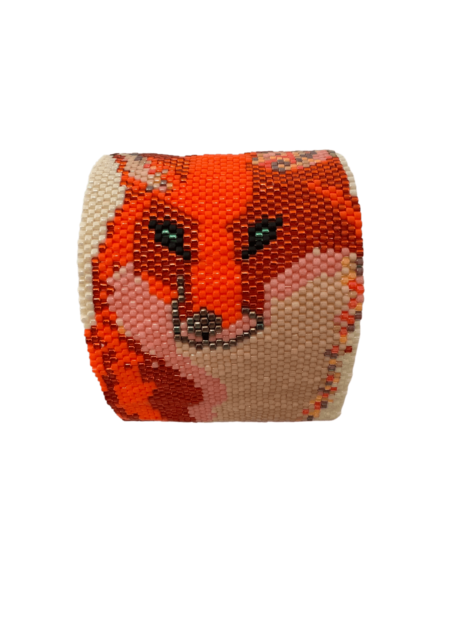 Fox Bracelet - Peyote Stitched Beaded Jewelry - Foxy's Leos - Foxy’s