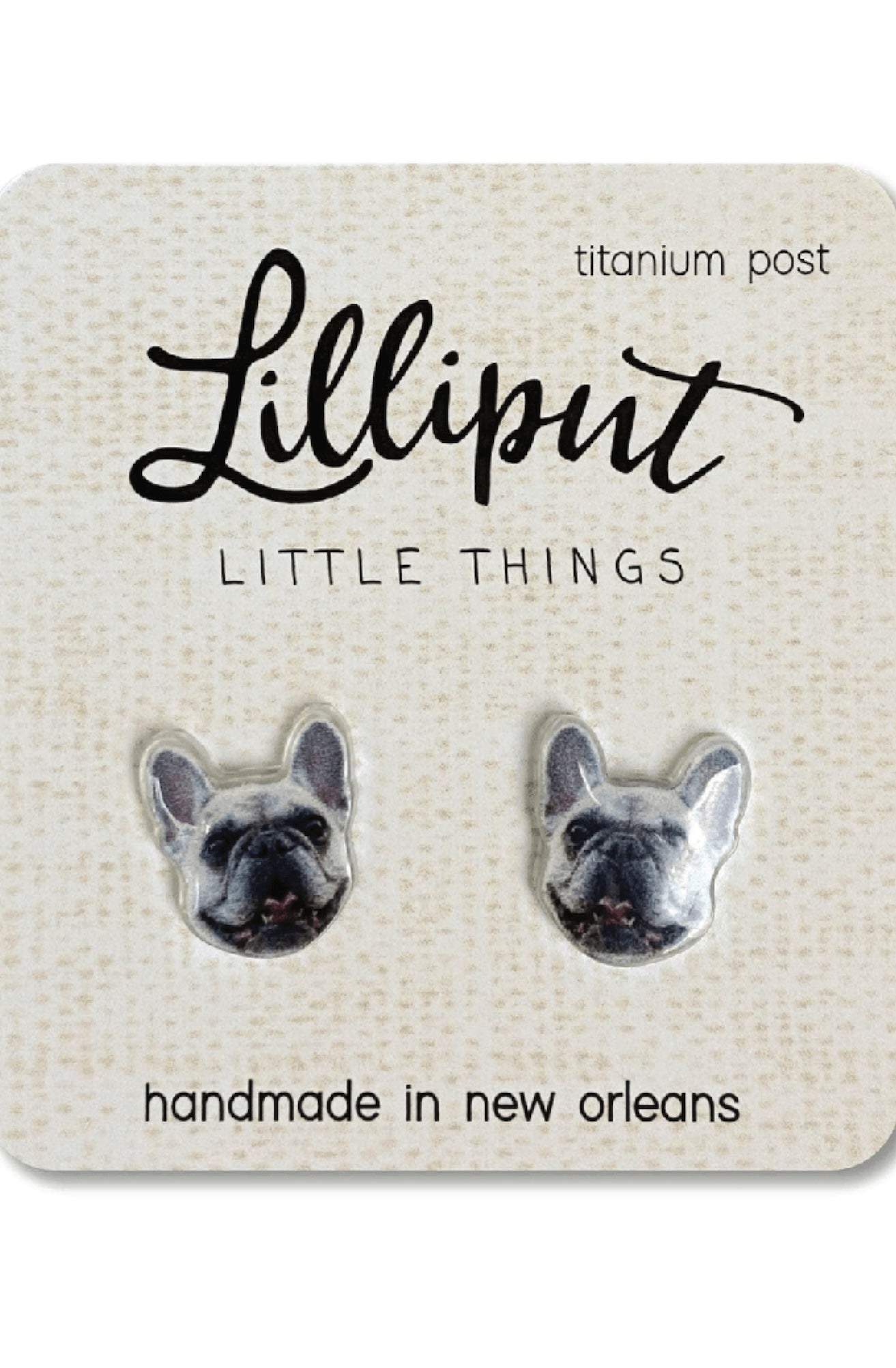 Frenchy Earrings // Dog Lover - Foxy’s