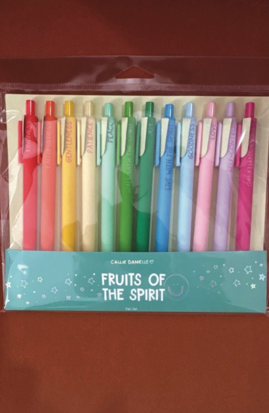Fruits of the Spirit Pen Set - Foxy’s